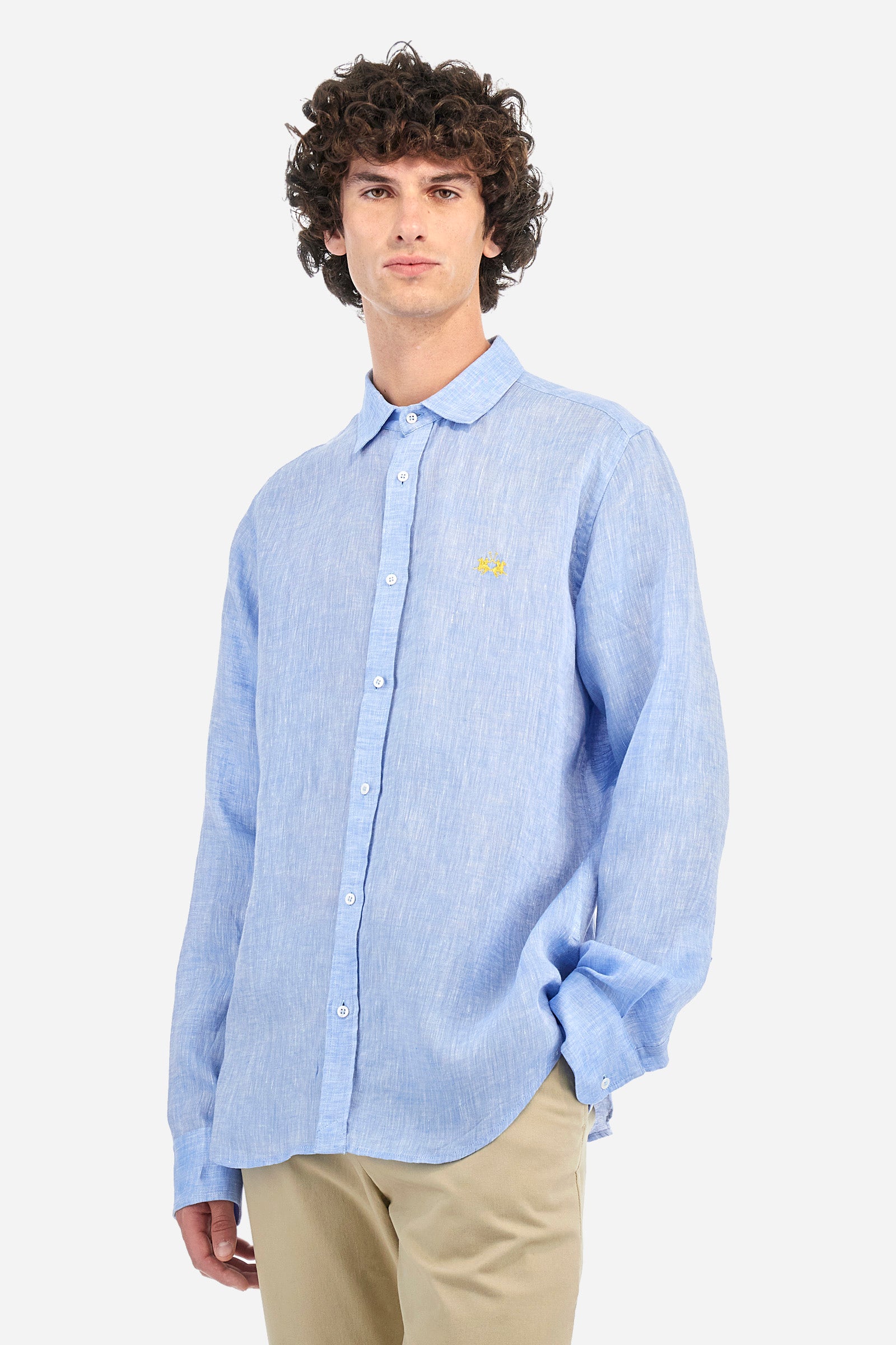 Regular-fit linen shirt - Summer Capsule