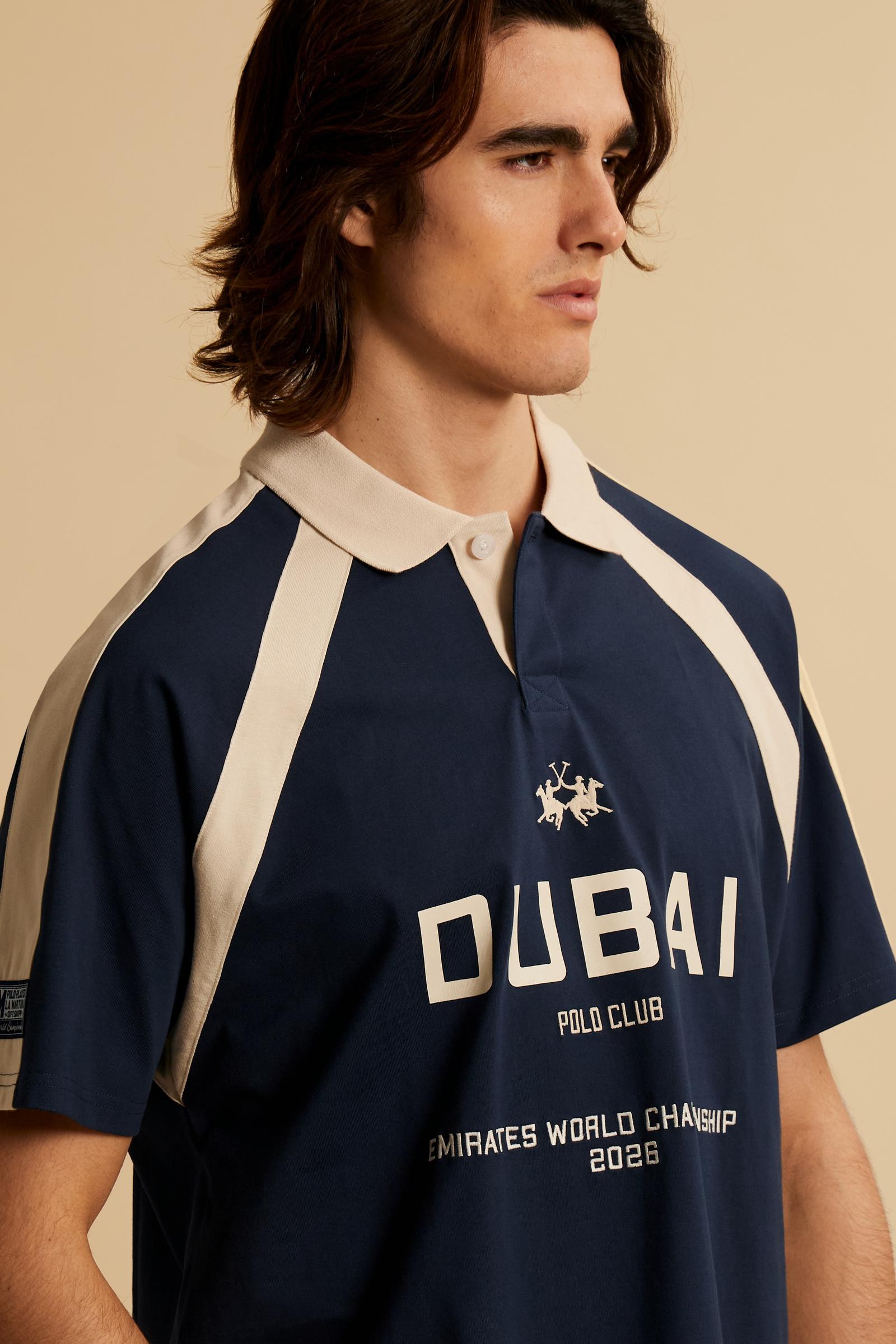 Men’s cotton polo shirt Dubai Edition - Cllitus