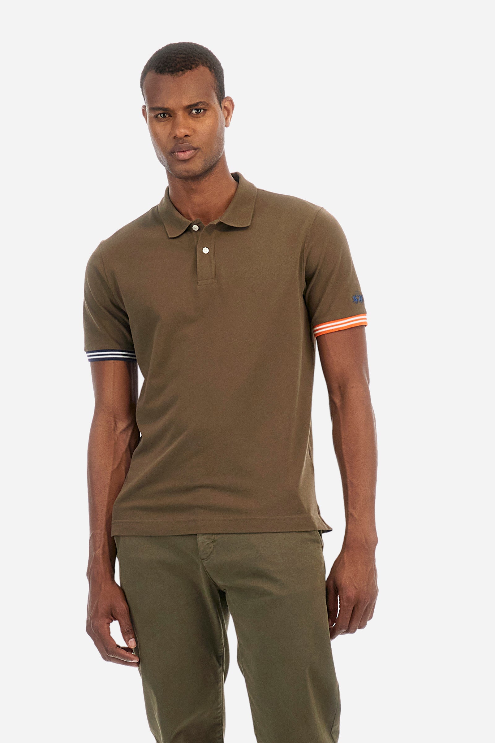 Polo coupe classique en coton stretch - Zaccary