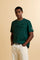 Men’s short-sleeve heavy cotton jersey T-shirt with a wide, boxy contemporary fit. Elegant graphics dedicated to the essence of the Polo Club. - Pineneedle                                                                                                                                                                                                                                                                                                                                                                     