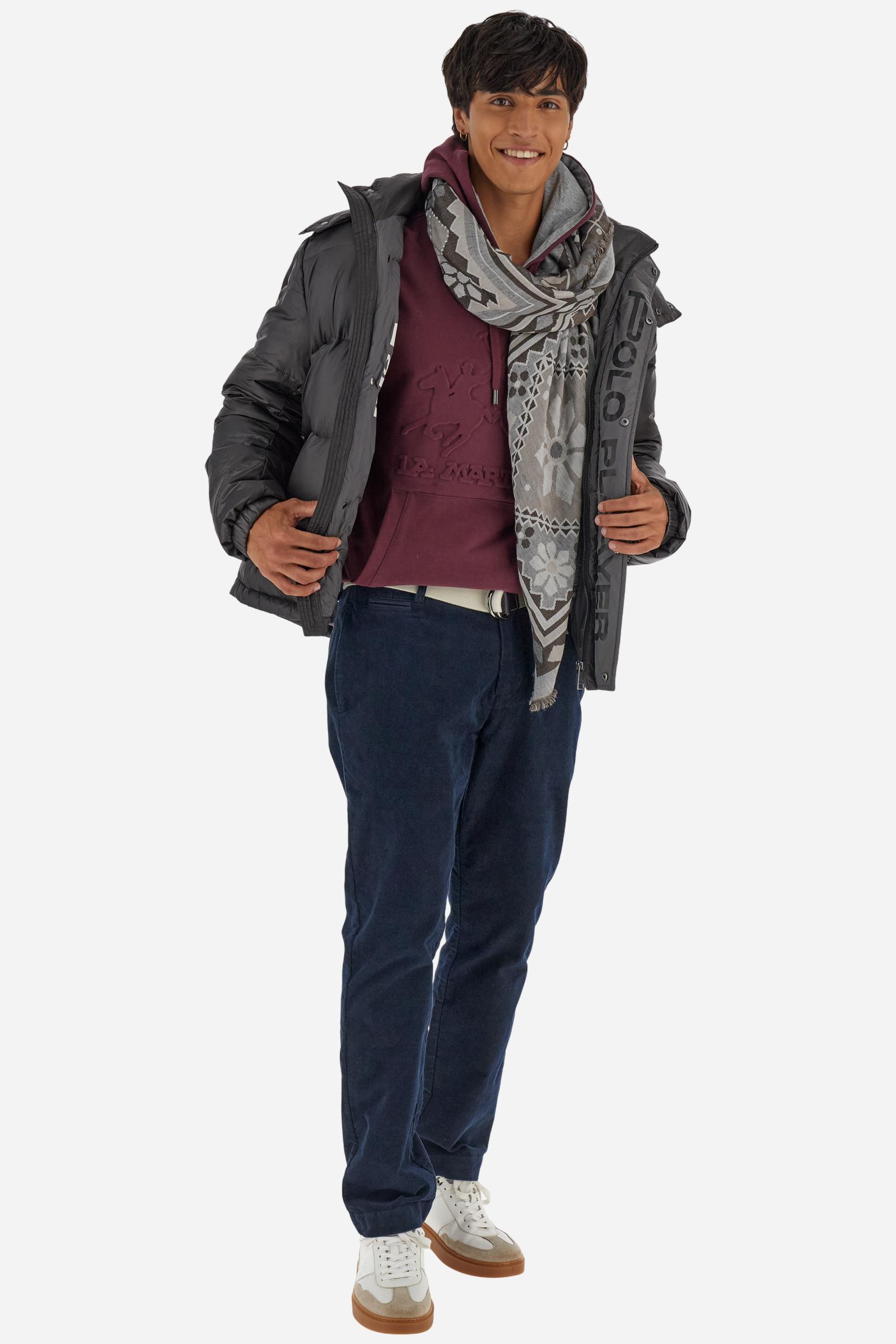 Sweat à capuche en coton avec maxi logo - Benny