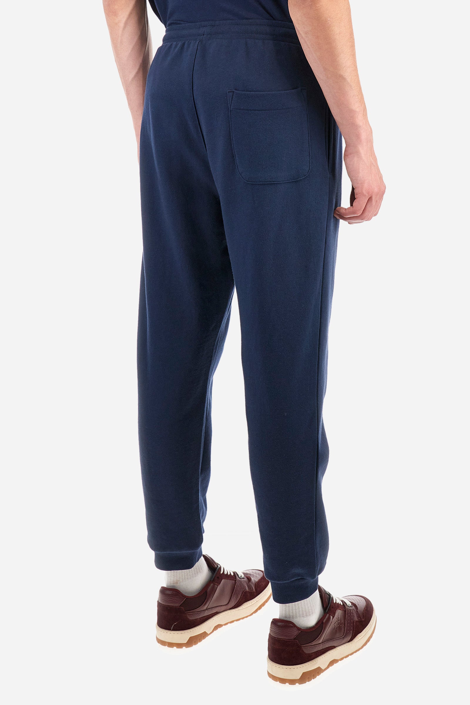 Regular fit cotton jogging bottoms - Zakai