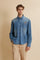 Men’s shirt in bleached denim with faded effect modern fit – Curtis