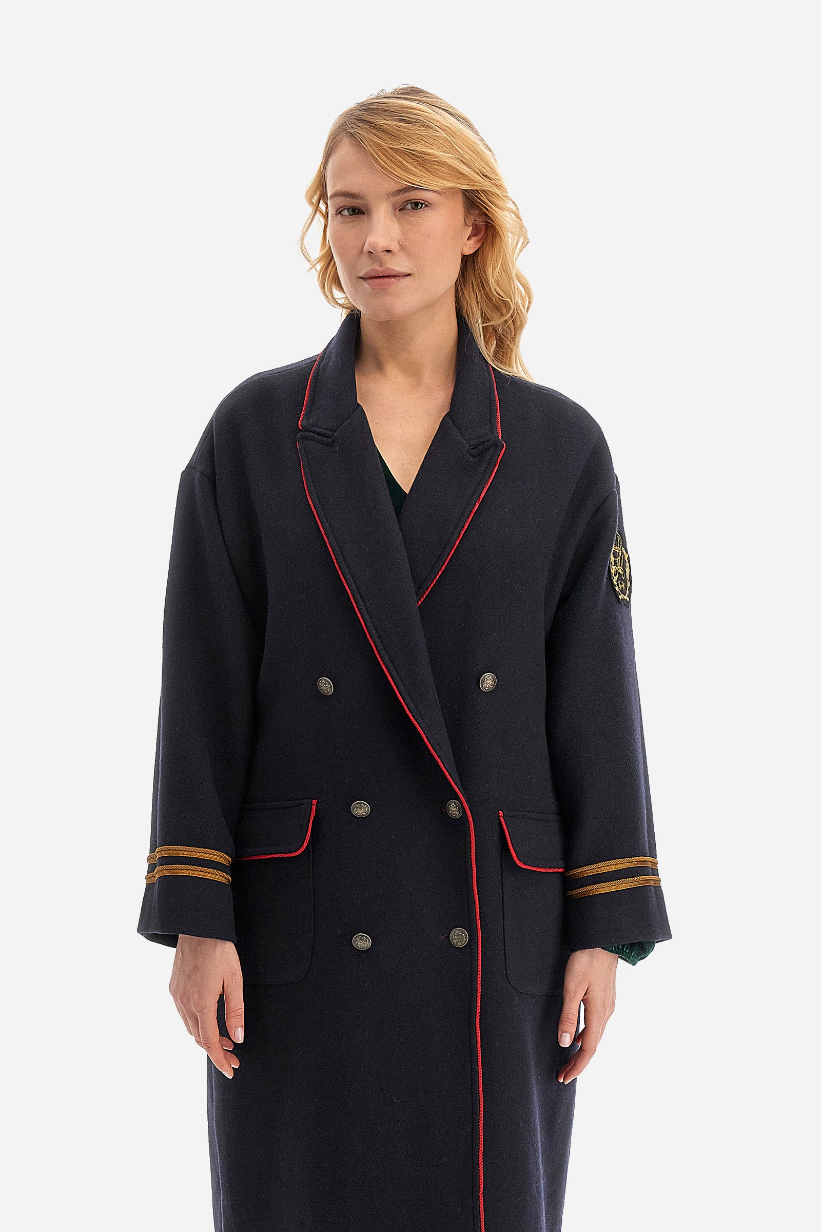 Woman long coat in regular fit - Whitmore