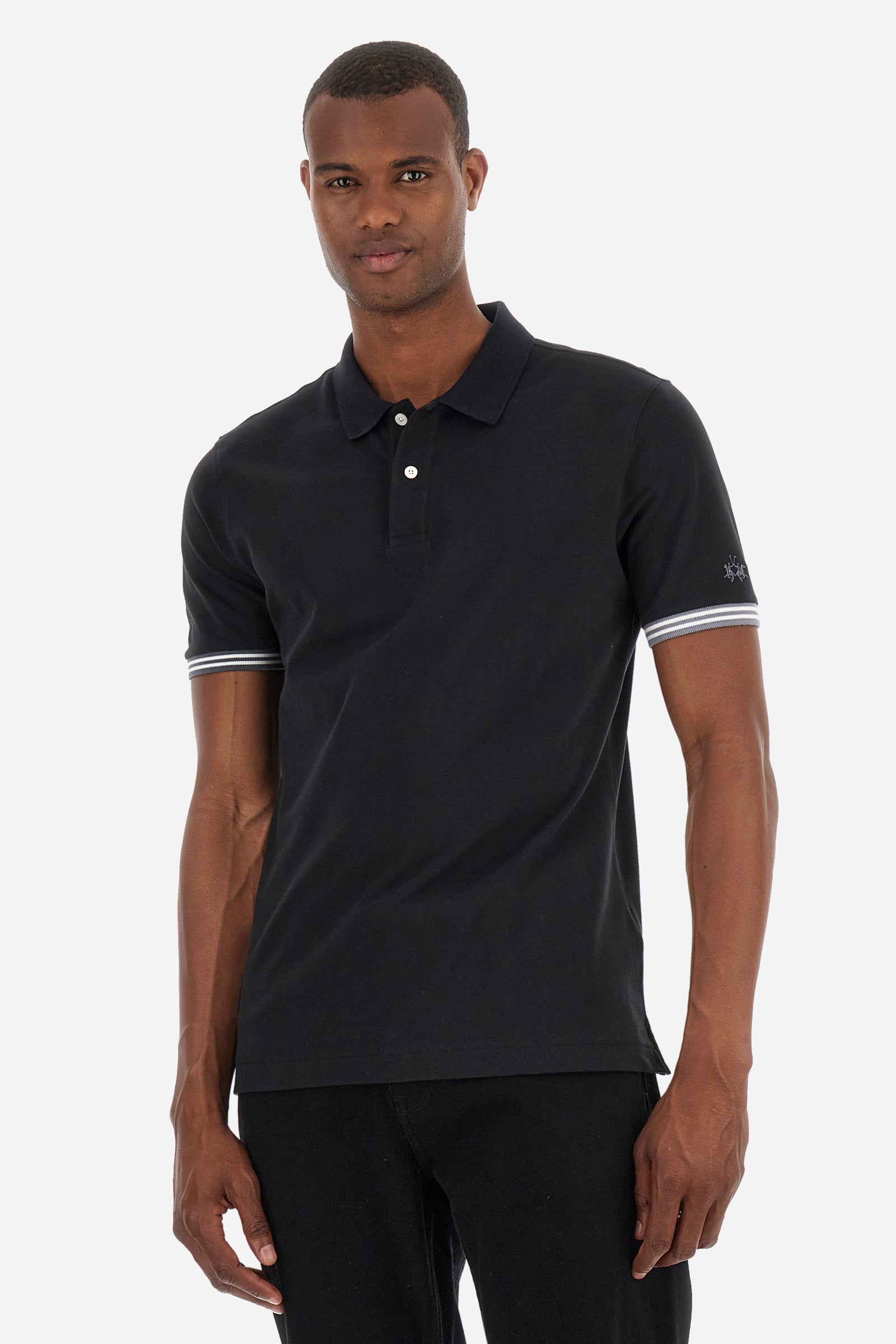 Polo coupe classique en coton stretch - Zaccary