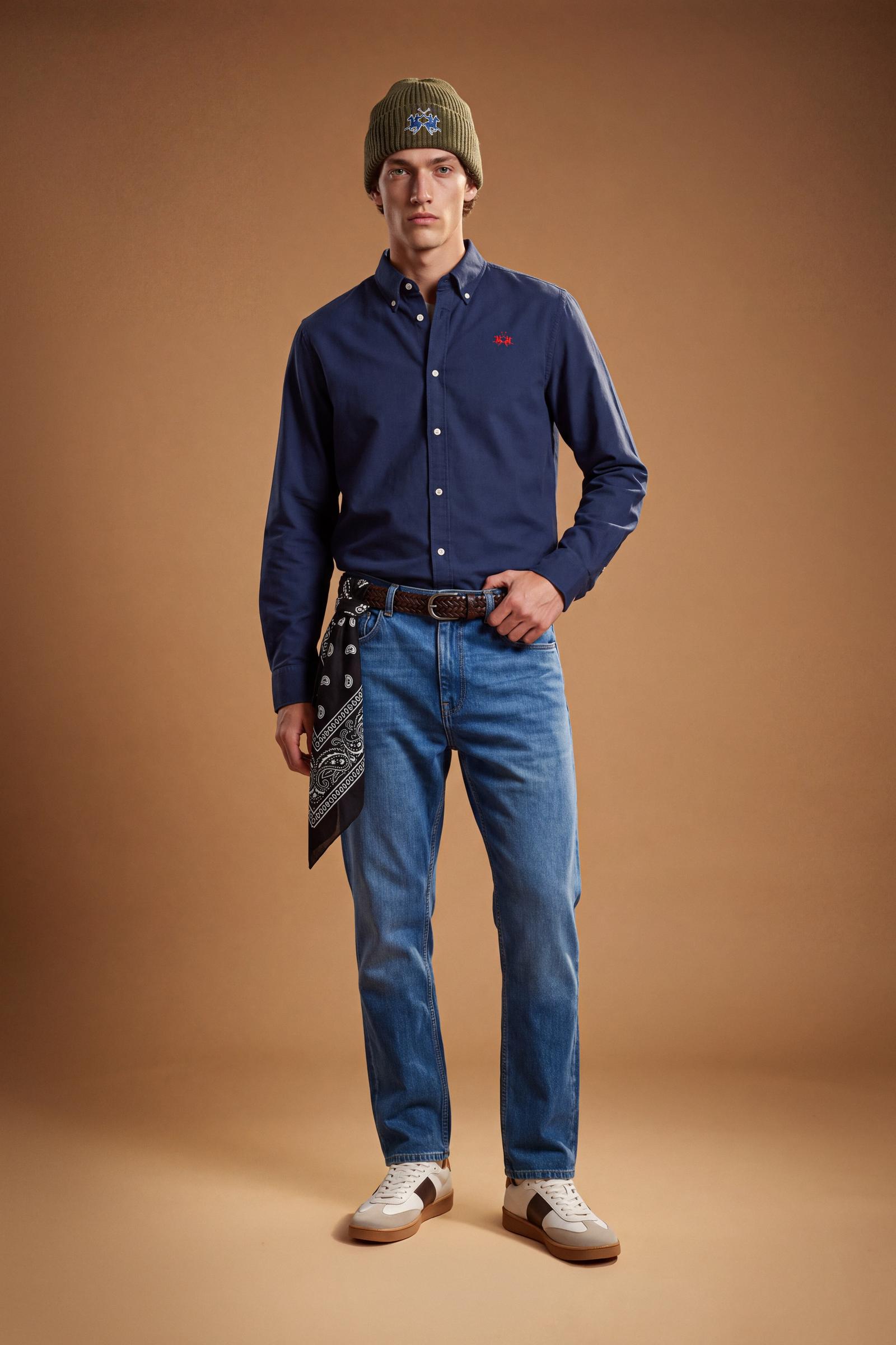 Men's regular fit jeans medium indigo - Carl