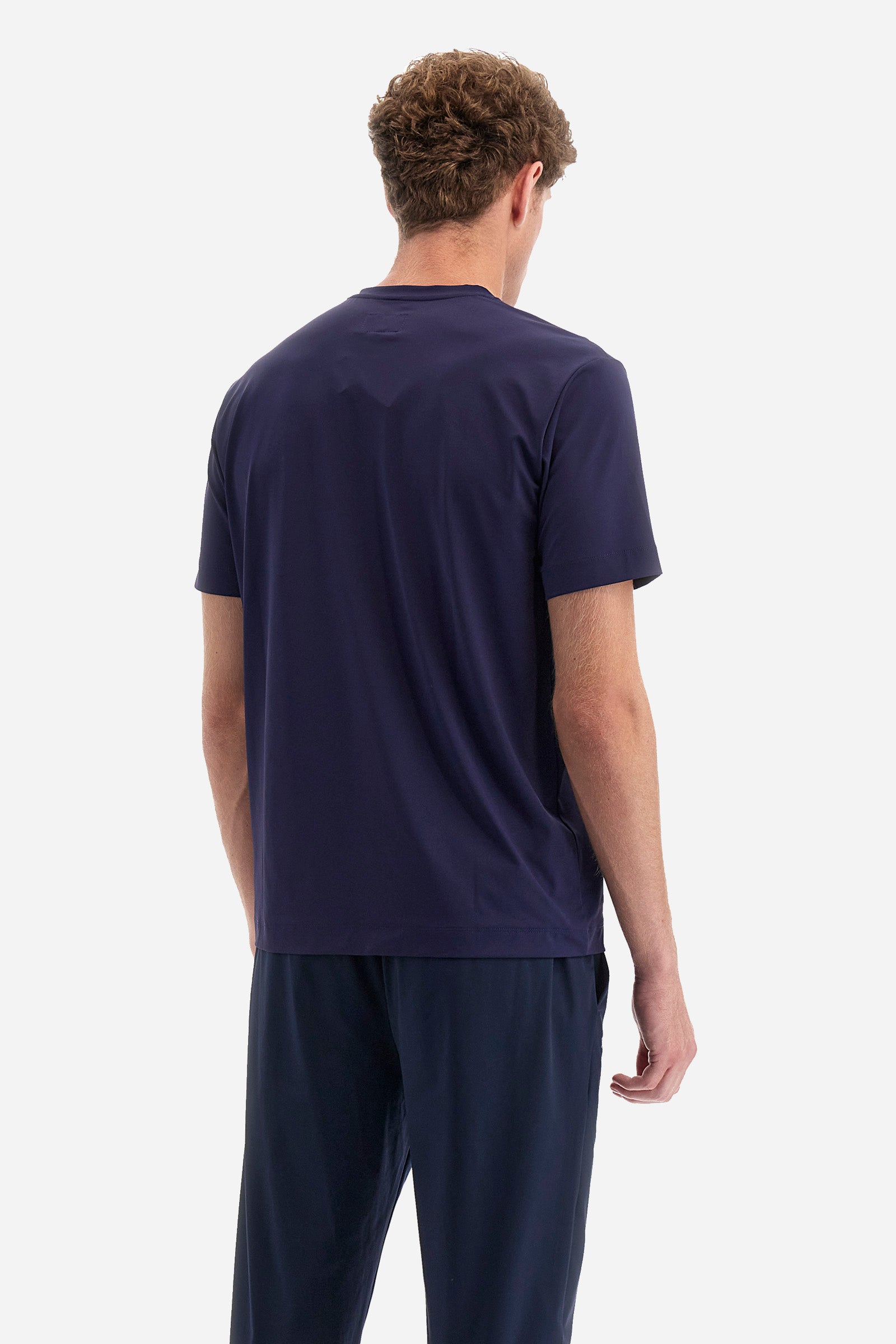 T-shirt regular fit in tessuto sintetico - Ynyr