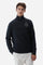 Men’s wool half‑zip mock‑neck sweater - Boulus