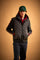 Hybrid jacket with hood in quilted nylon - Daniel
