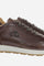 Men's sneaker in vegetable-tanned leather with two-tone sole - LM