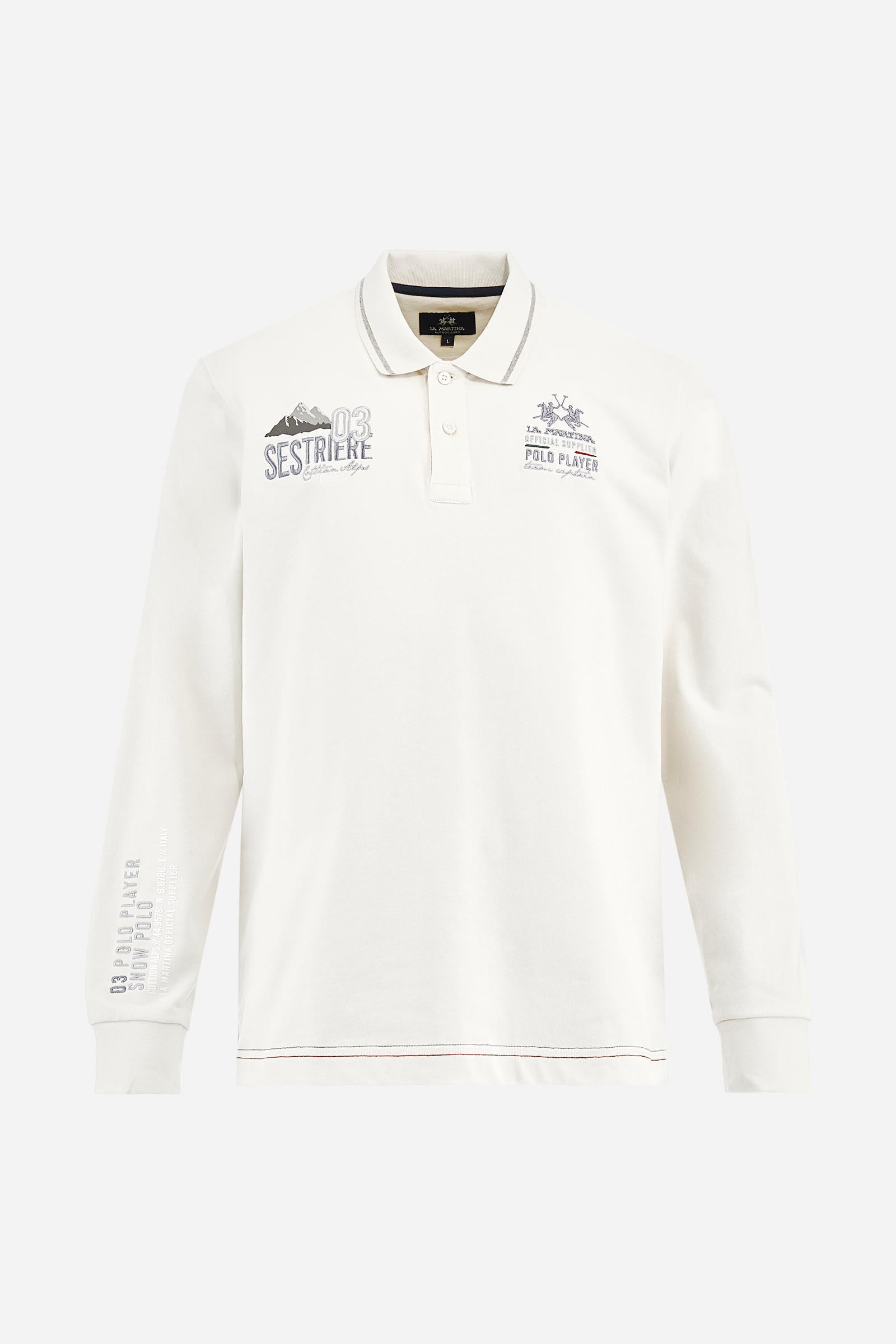 Men’s soft‑touch jersey polo shirt - Benton