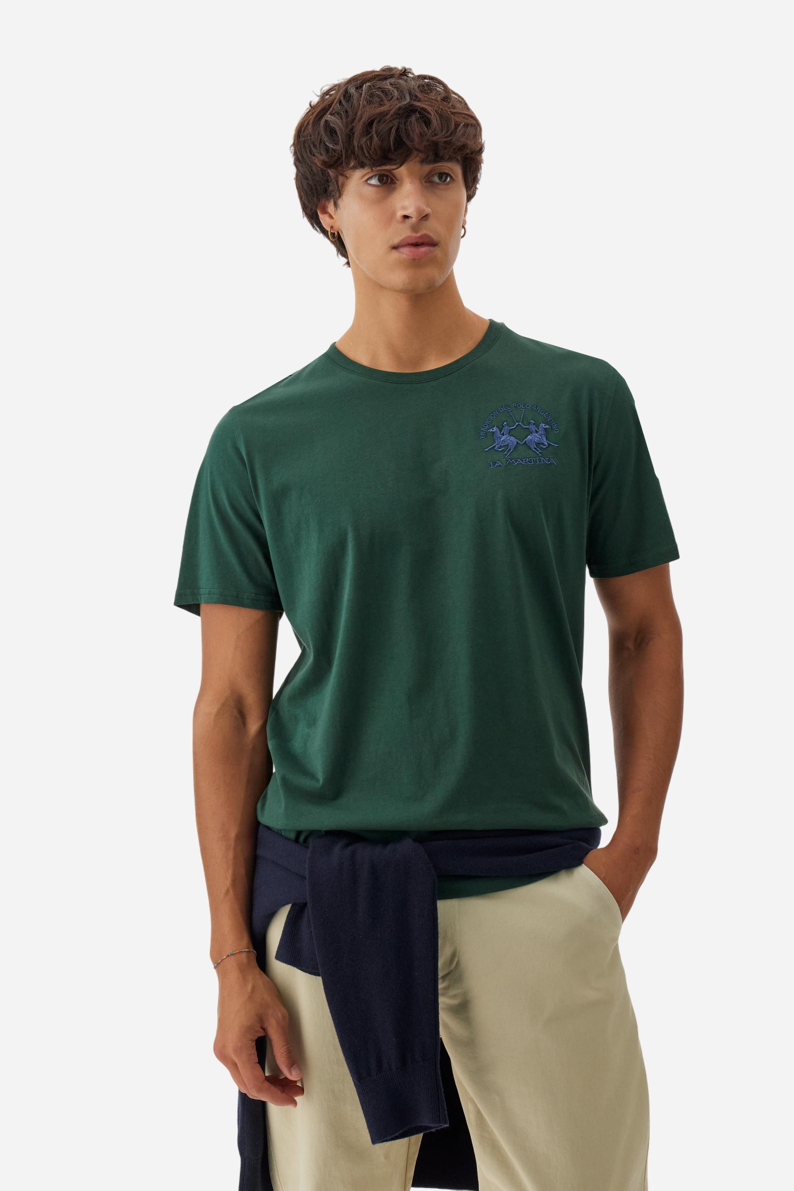 Men’s cotton T-shirt with Team logo - Sycamore