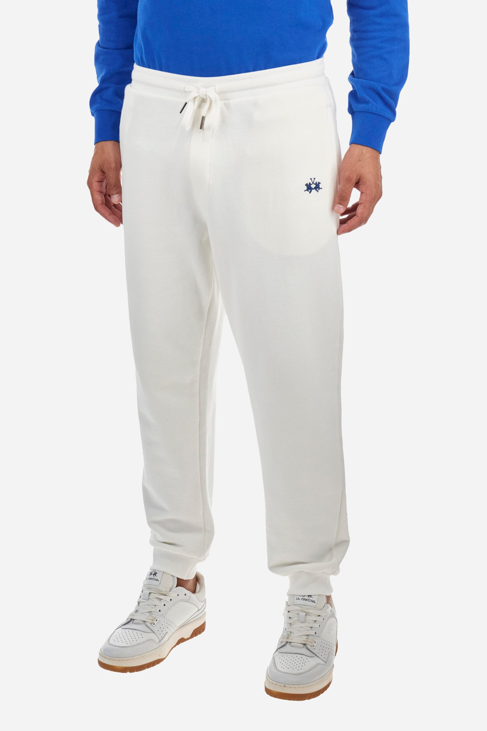 Regular fit cotton jogging bottoms - Zakai