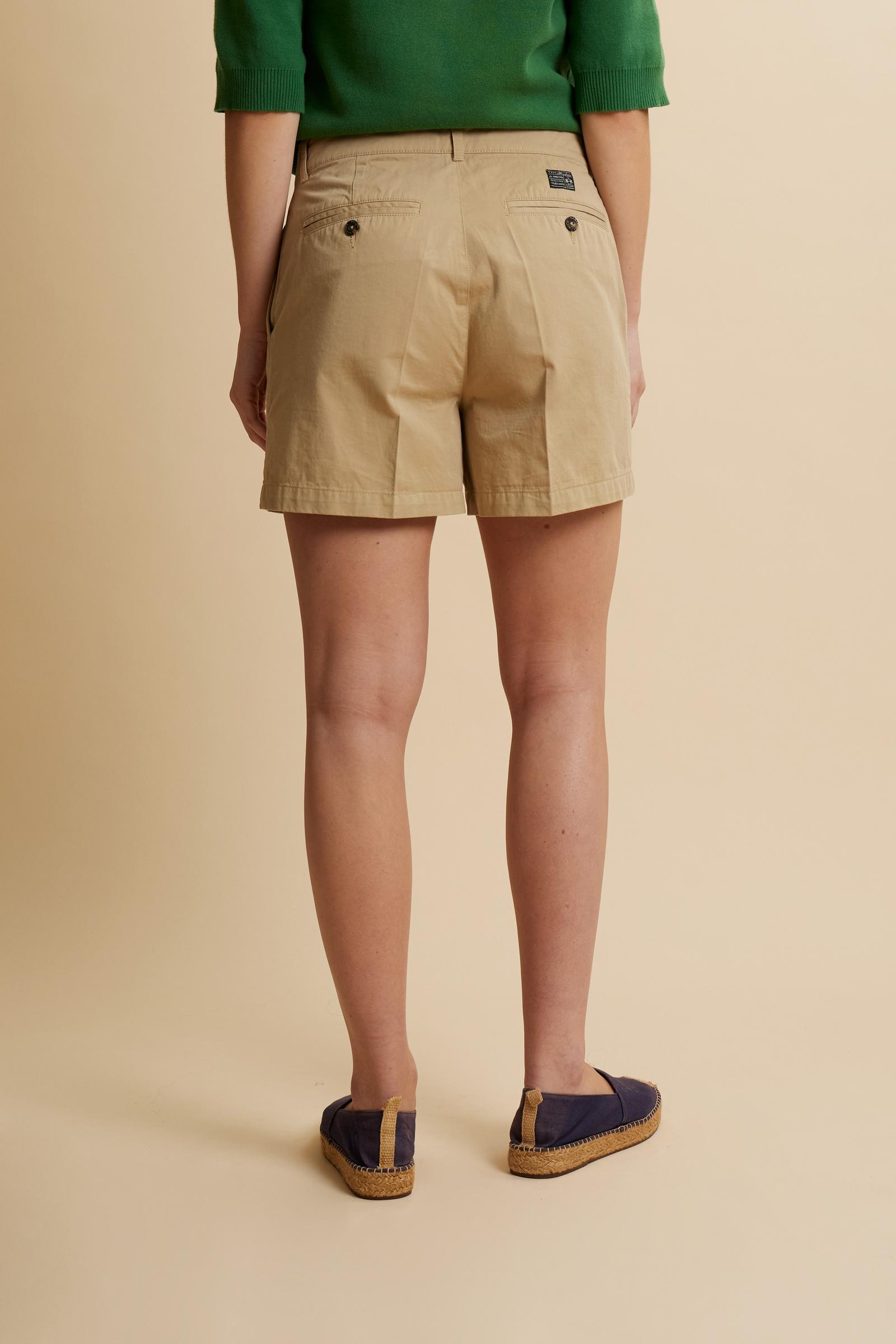 Women’s cotton twill Bermuda shorts – Cecilia