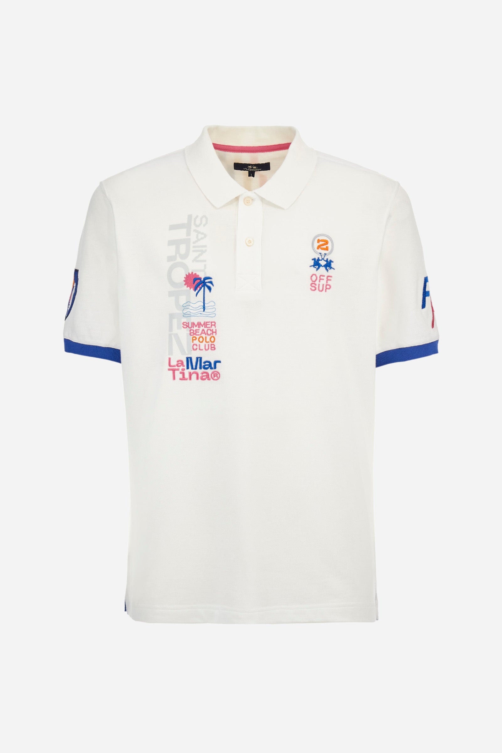 Polo de coupe classique en coton - St Tropez Summer Capsule