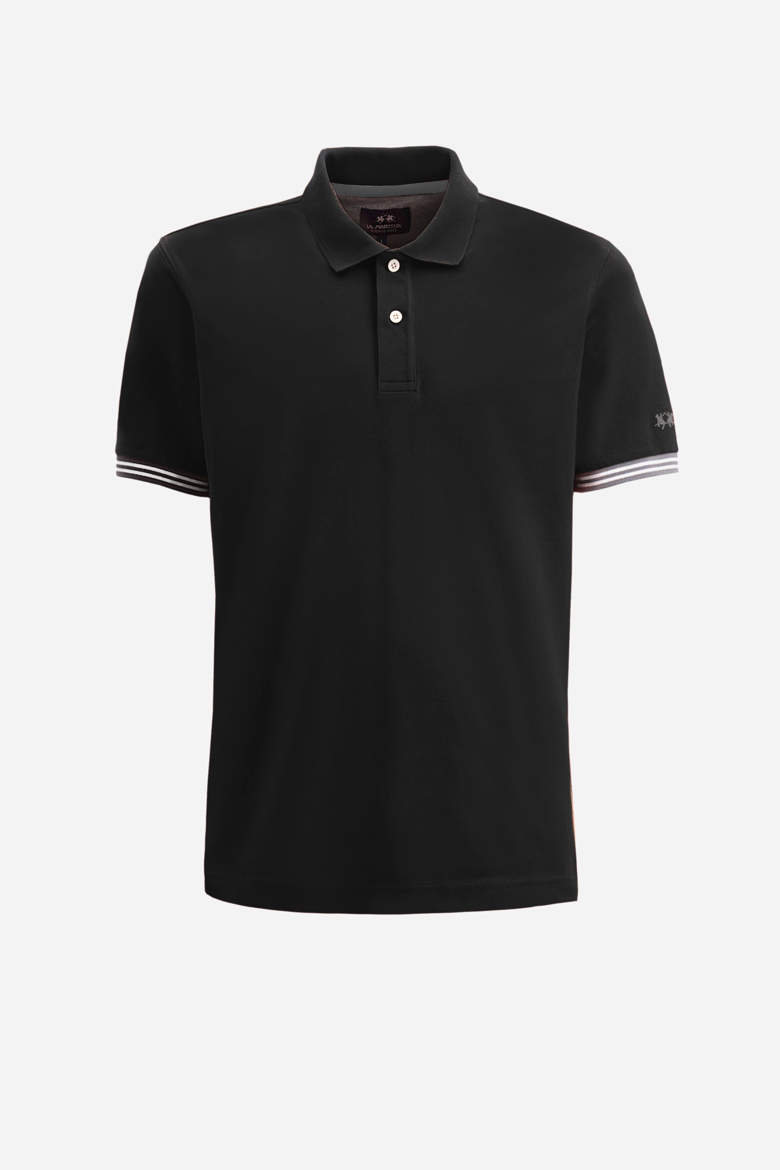 Poloshirt aus Stretch-Baumwolle, Regular Fit – Zaccary