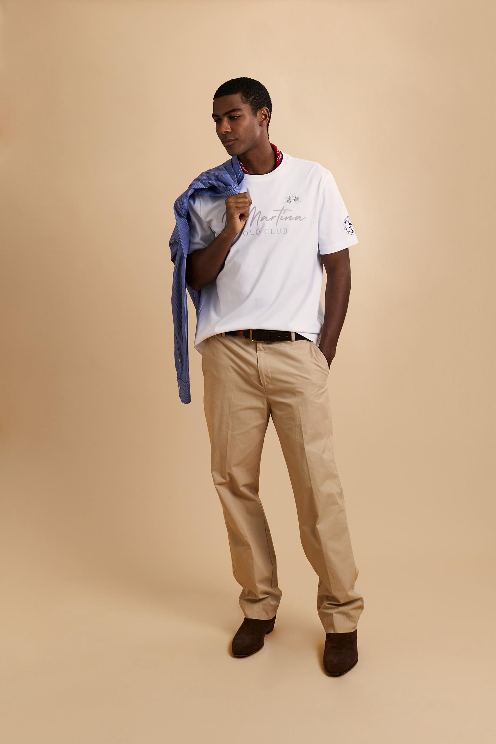 T-shirt homme en jersey épais « Polo Club » – Clodoveo