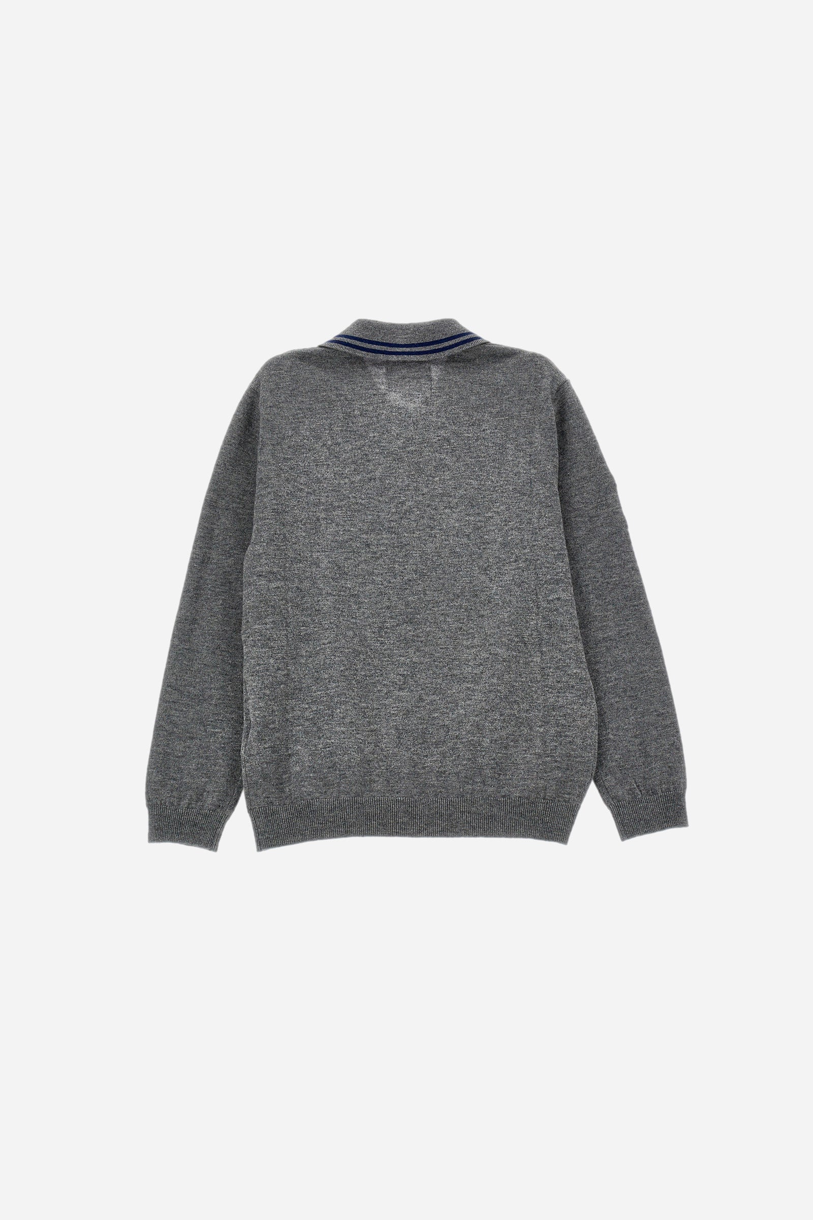 Jungen-Pullover im Polo-Stil 