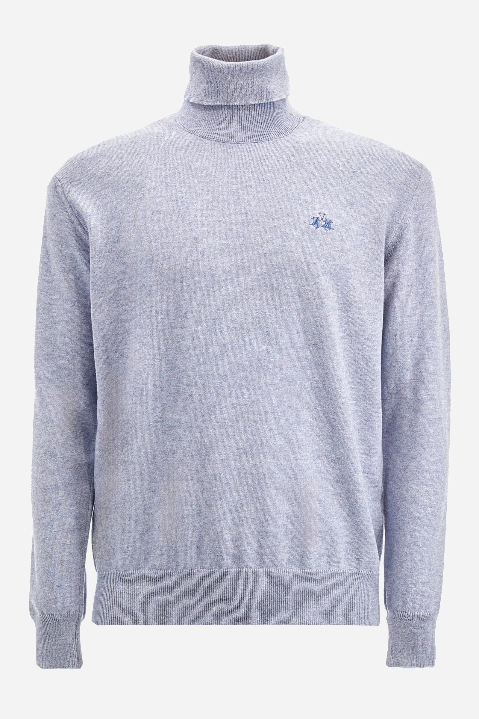 Regular fit pullover in cotton and wool - Zayle