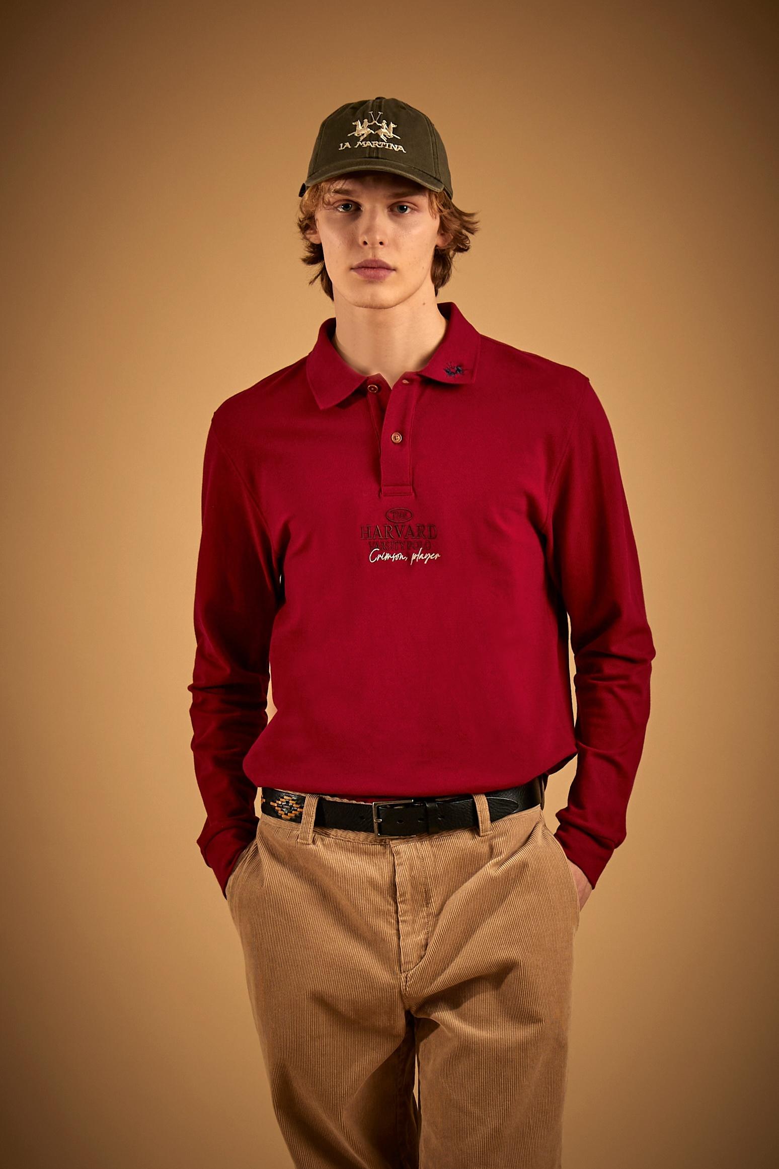 Herren-Polo aus Baumwoll-Piqué Harvard - Enrique