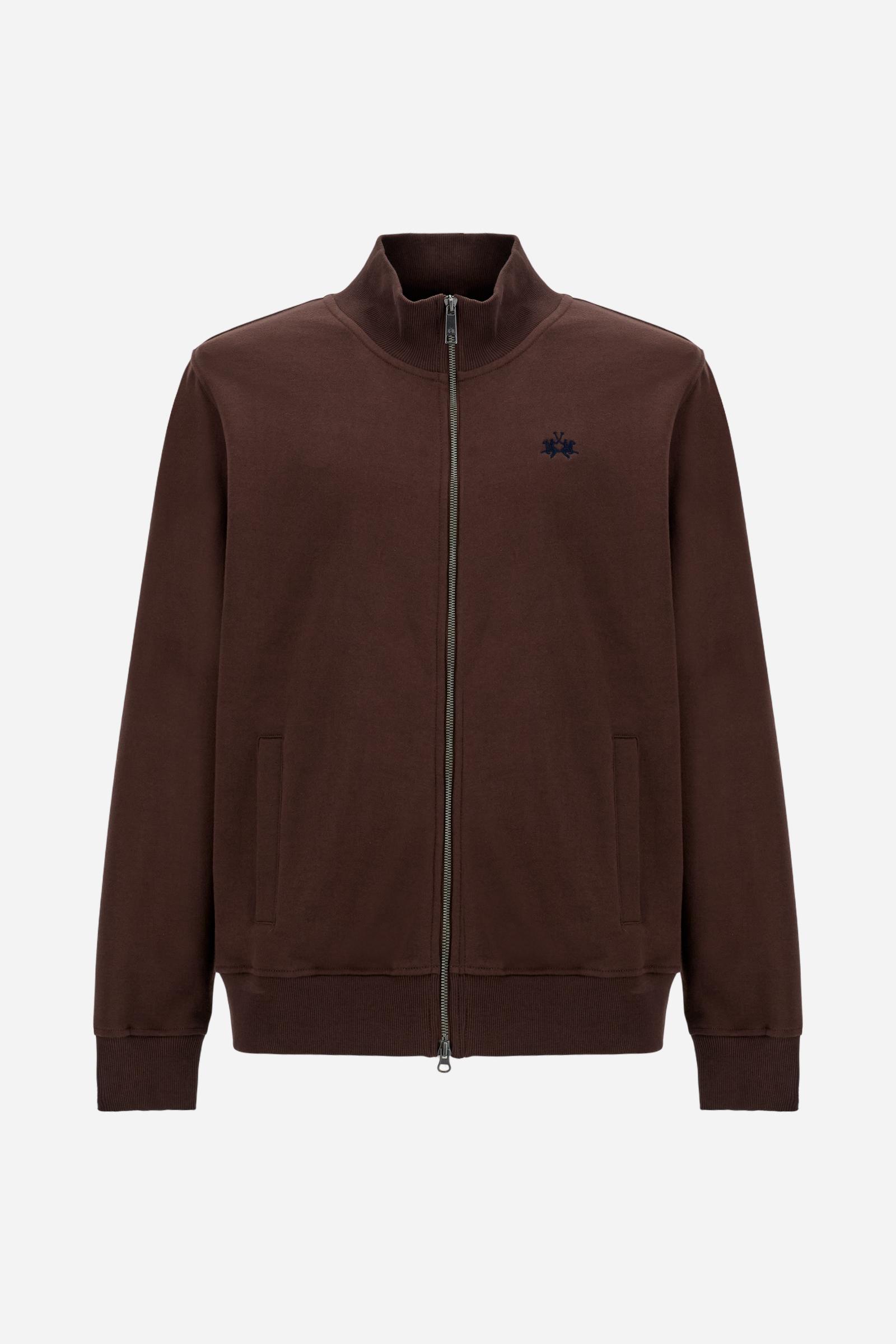 Men's full-zip sweatshirt in French Terry - Dorian