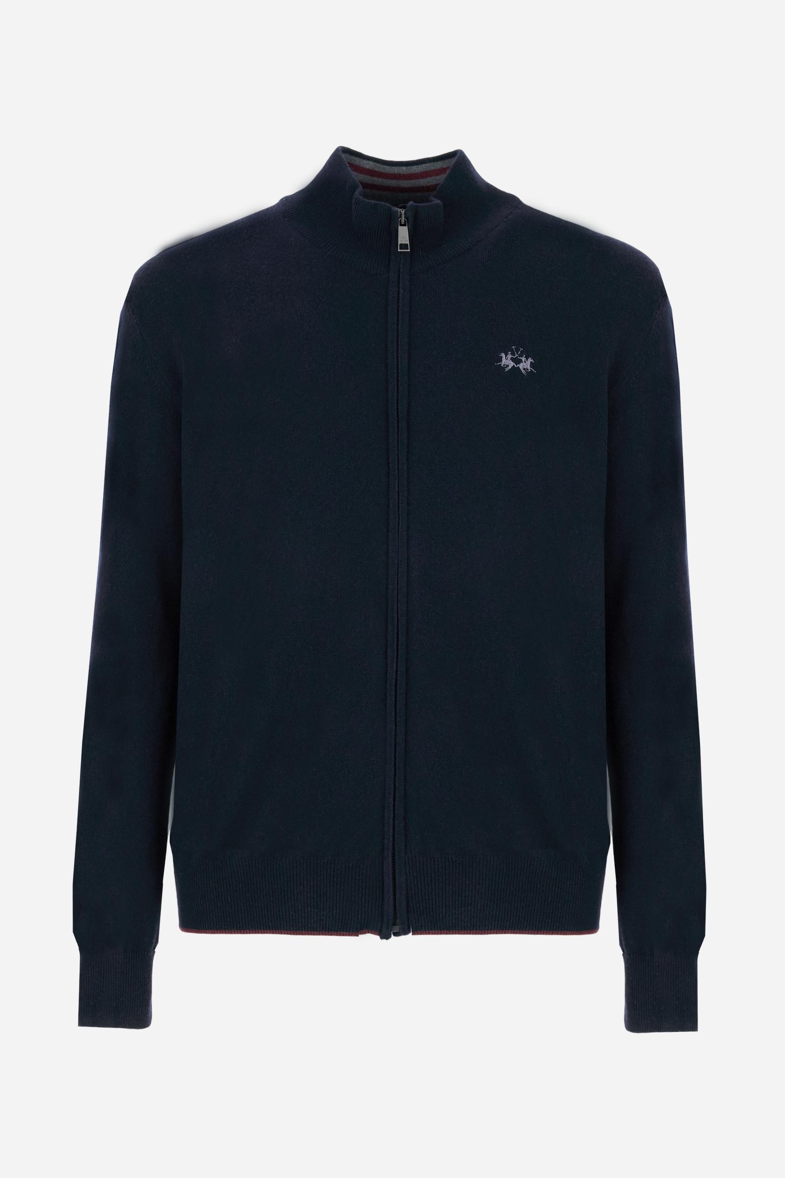 Men’s wool zip sweater - Brauwin