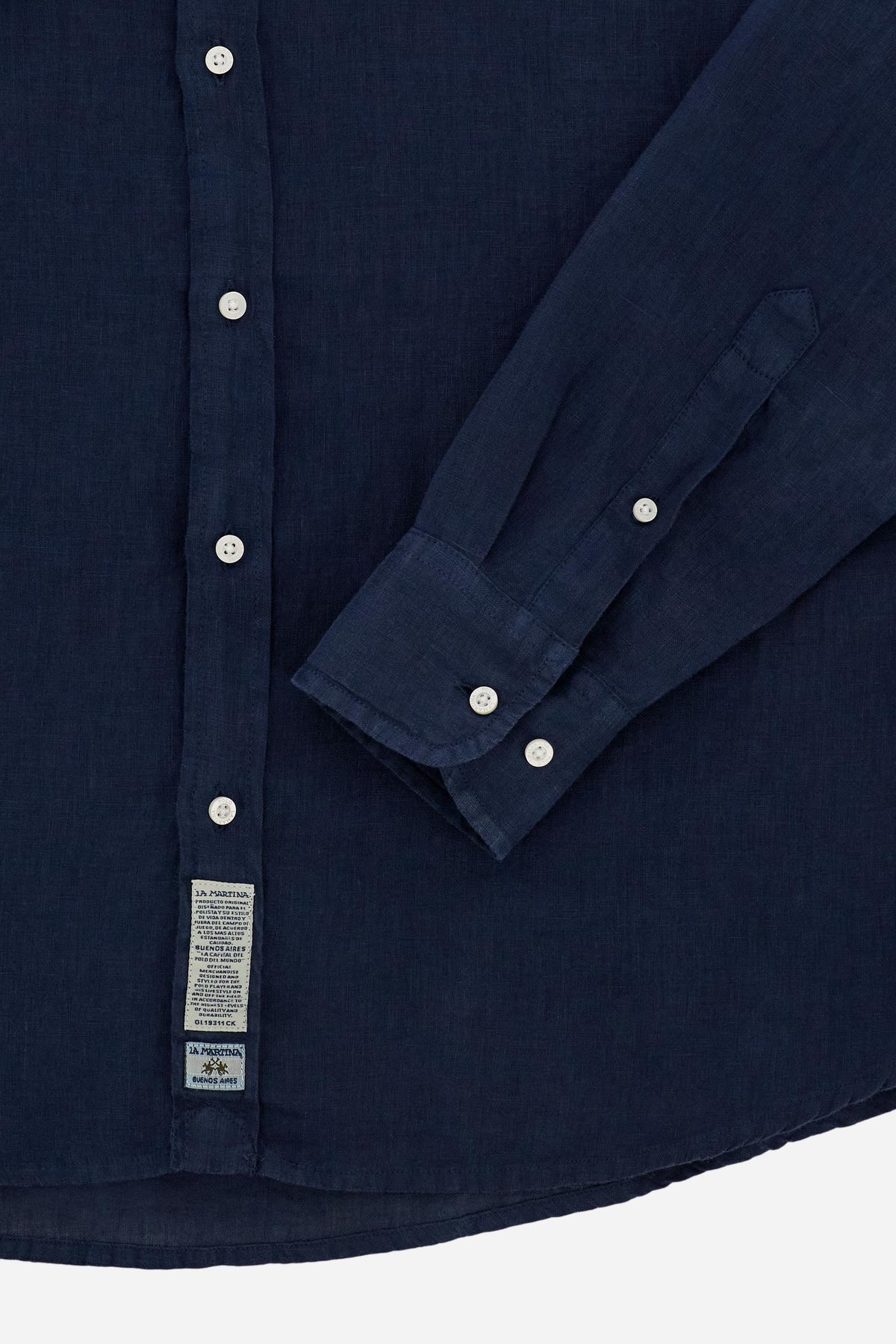 Chemise homme regular fit en lin teint en pièce - Innocent