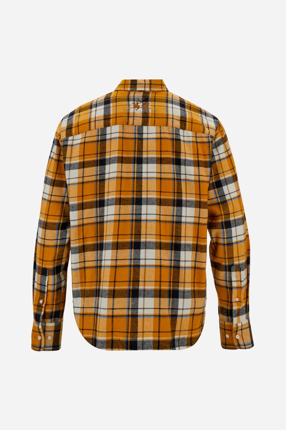 Men's shirt in tartan cotton flannel - Darwin