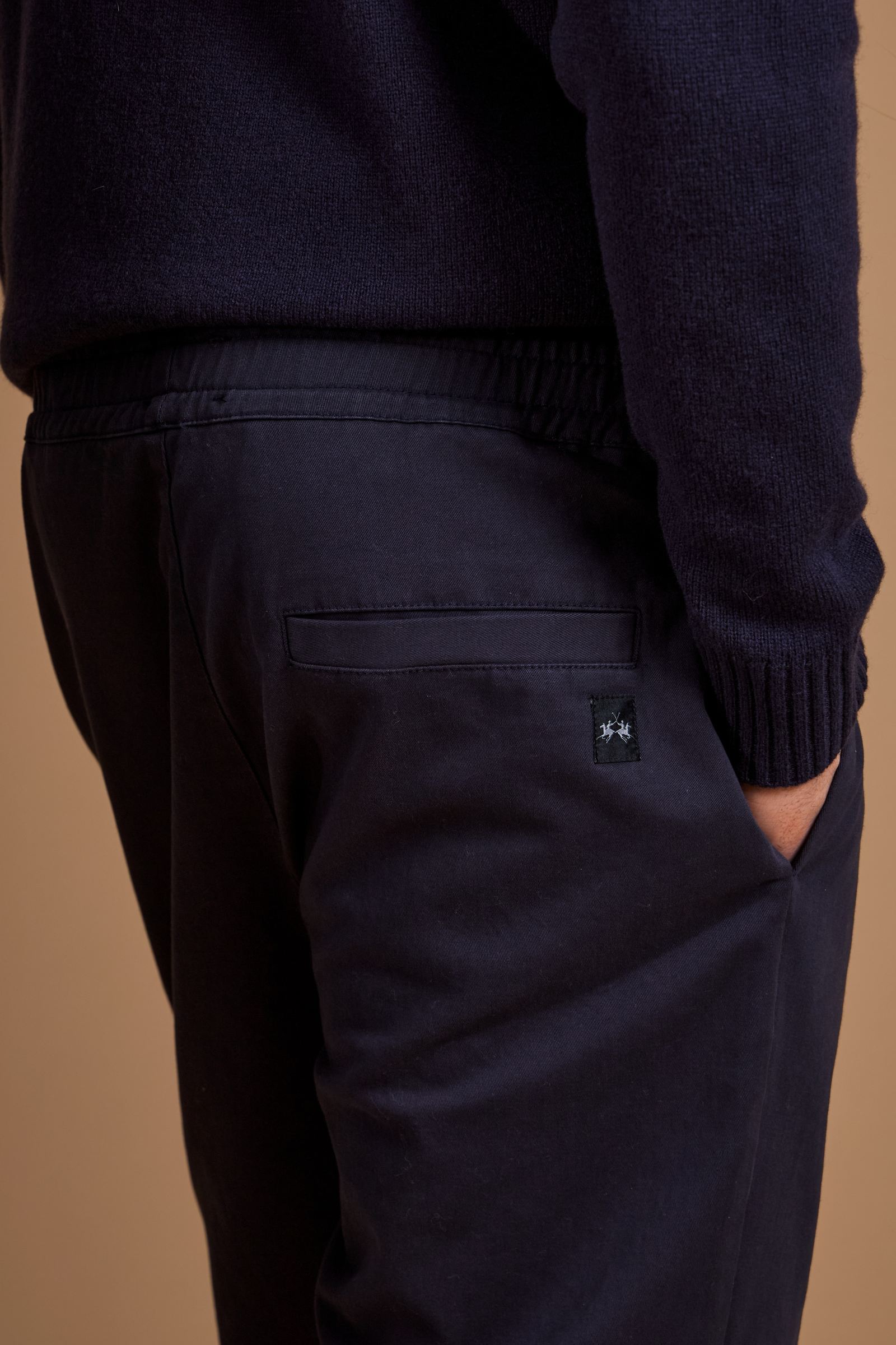 Men's long pants, stretch twill, relaxed fit - Felix