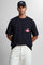 Numbered style with exclusive label, produced in only 100 pieces per style/colour. The label is positioned on the back, at the lower right, with the progressive number clearly visible. Short-sleeved T-shirt made from solid-colour 100% cotton jersey. The crew-neck design, with tone-on-tone ribbed collar, features a contemporary cut with a modern, wide and relaxed silhouette. The left side of the chest is enriched with a small pocket featuring the brand logo embroidered in contrast and an applied embroidered 