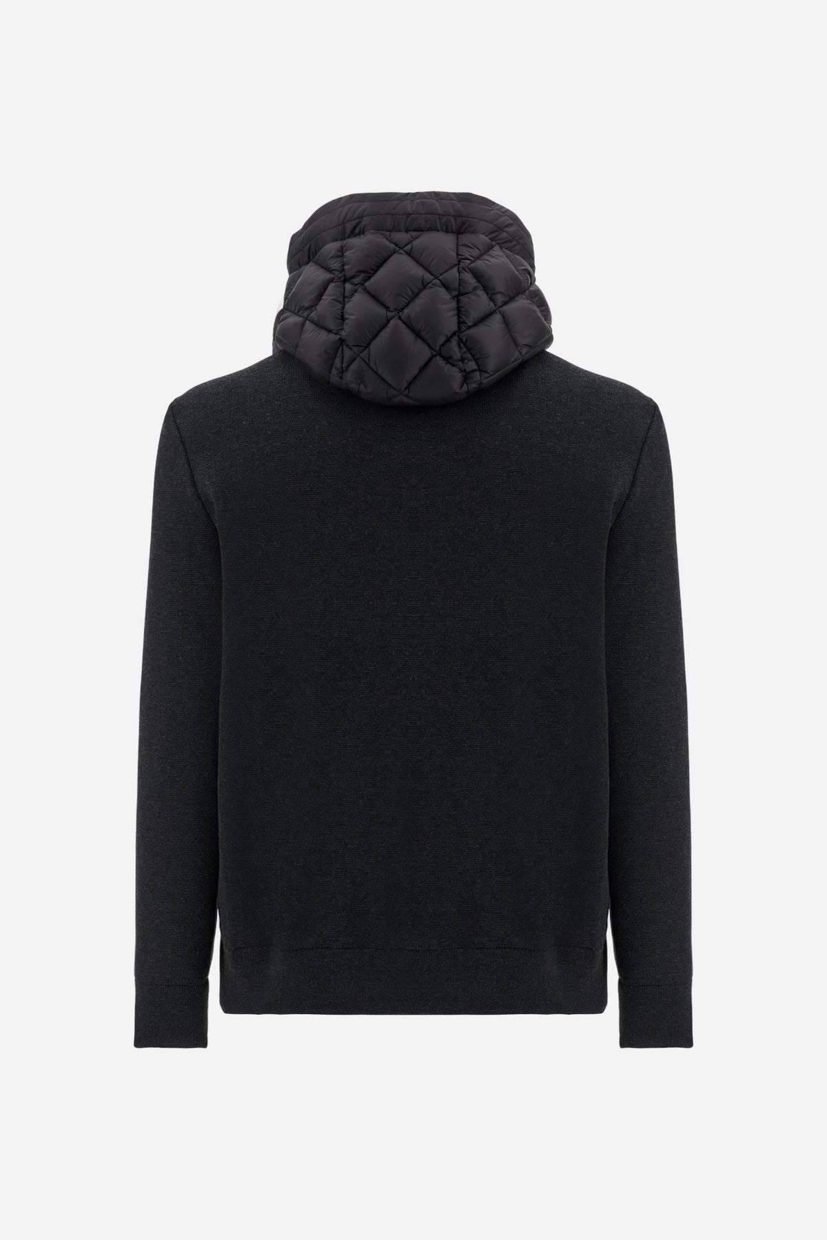 Blouson hybride avec capuche en nylon matelassé - Daniel