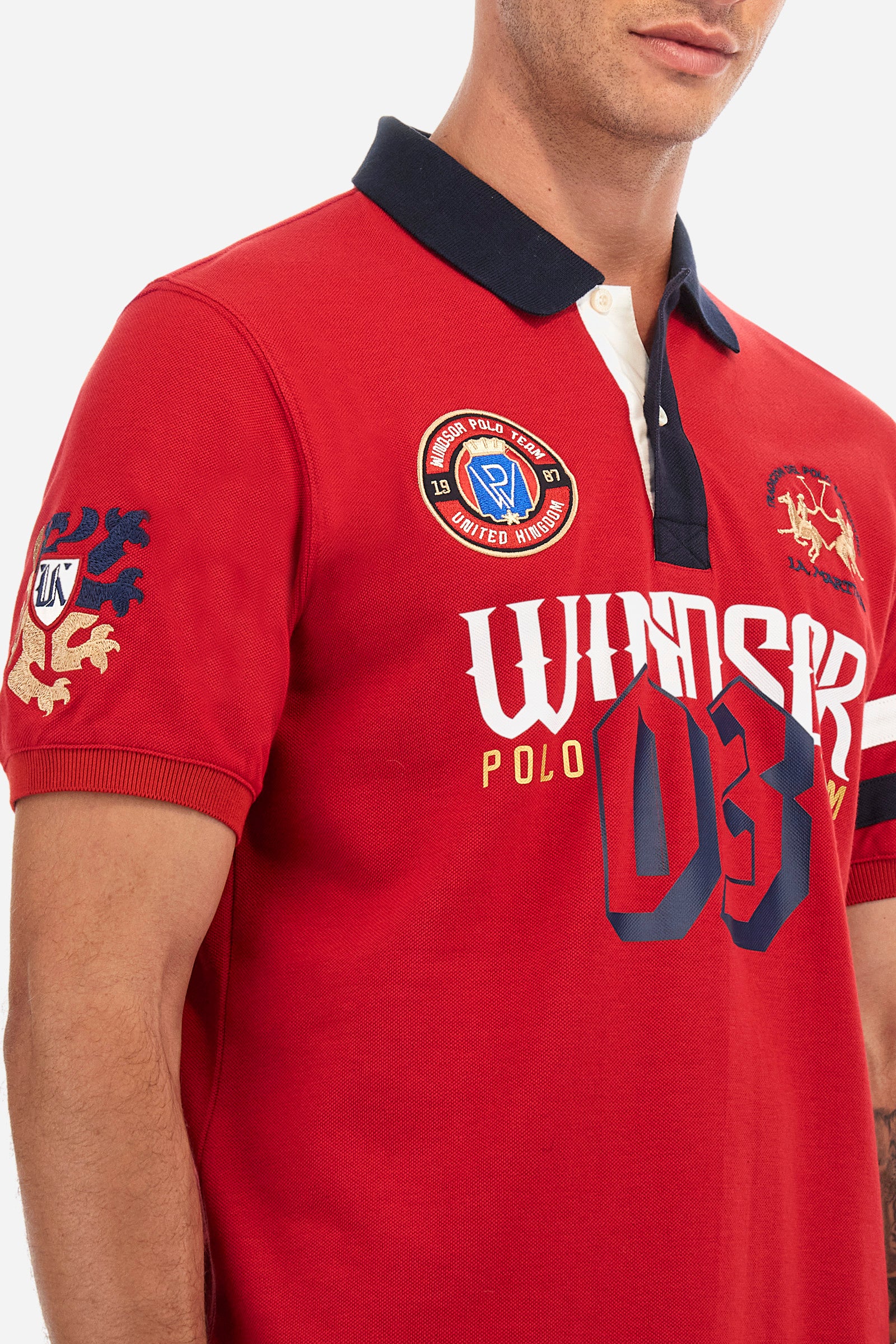 Regular-fit cotton polo shirt - Windsor Summer Capsule