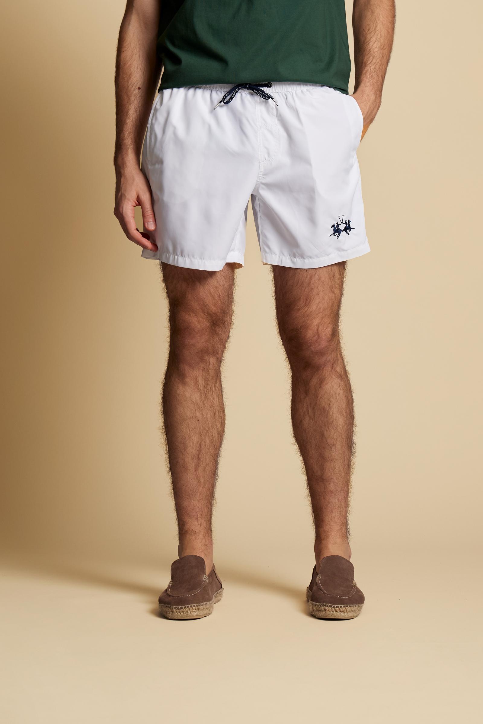 Men’s solid nylon swim shorts - Chuck