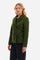 This double-breasted viscose jacket for women is perfect for any occasion. With its long sleeves and double pocket, comfort is guaranteed. The sleeves are filled with fluffy feathers to keep you warm in the cold winter. The solid colour and the regular fit of the Guards line give an elegant and refined look, without compromising on practicality. A versatile jacket that is essential in every woman's wardrobe. The model is 174 cm tall and wears a size 2. - Ivy Green