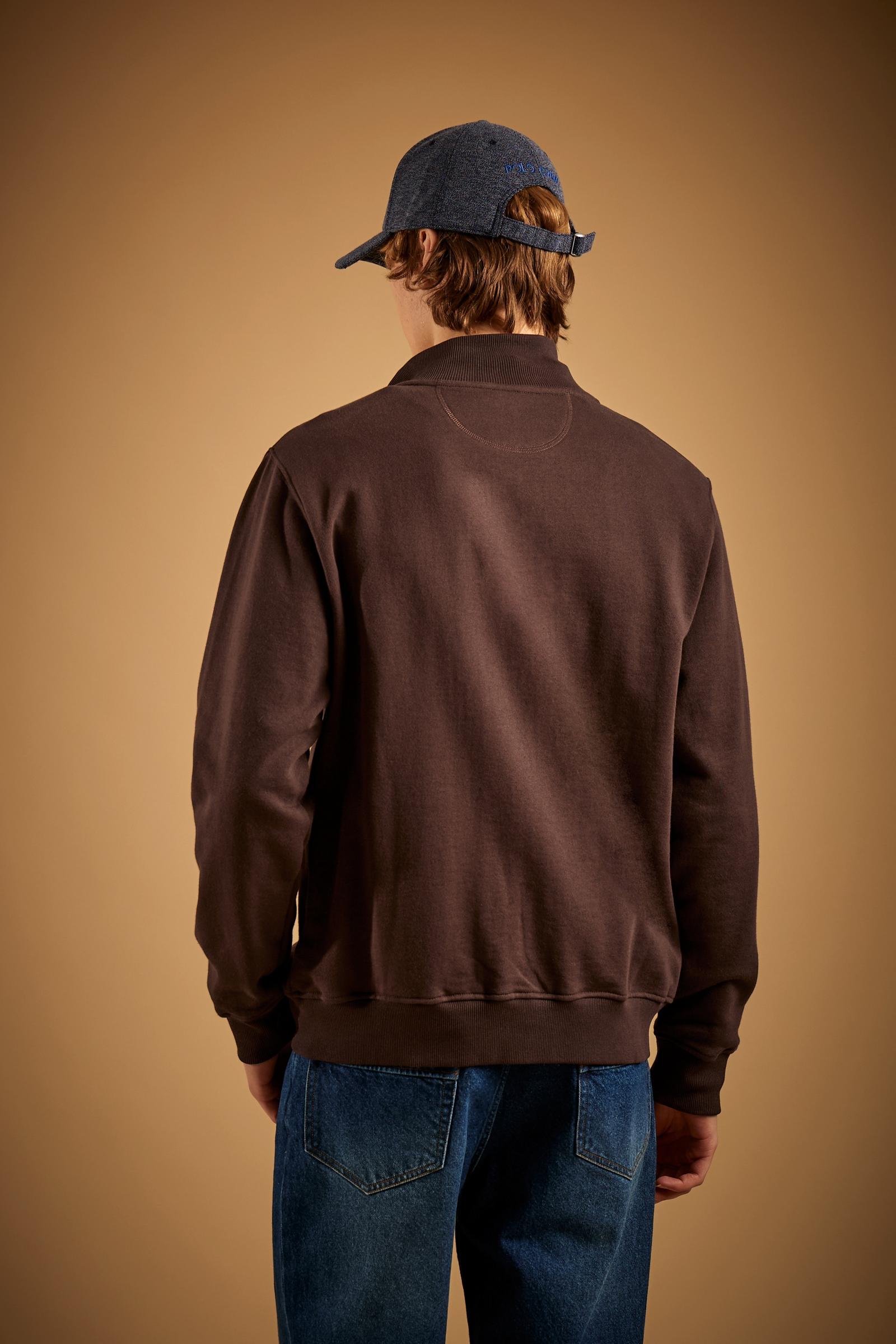 Men's full-zip sweatshirt in French Terry - Dorian