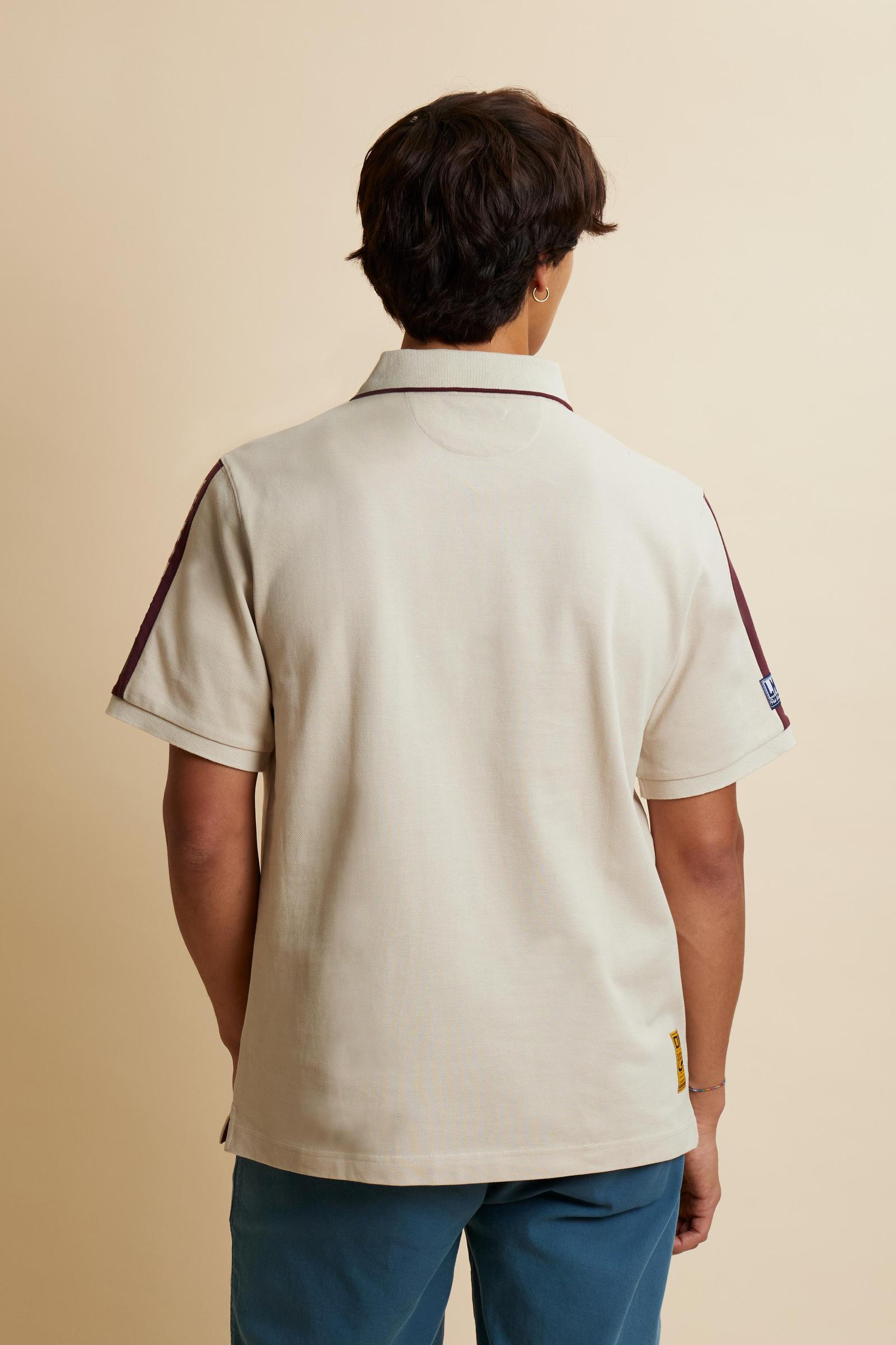 Men’s cotton piqué polo shirt Dubai Edition - Carter