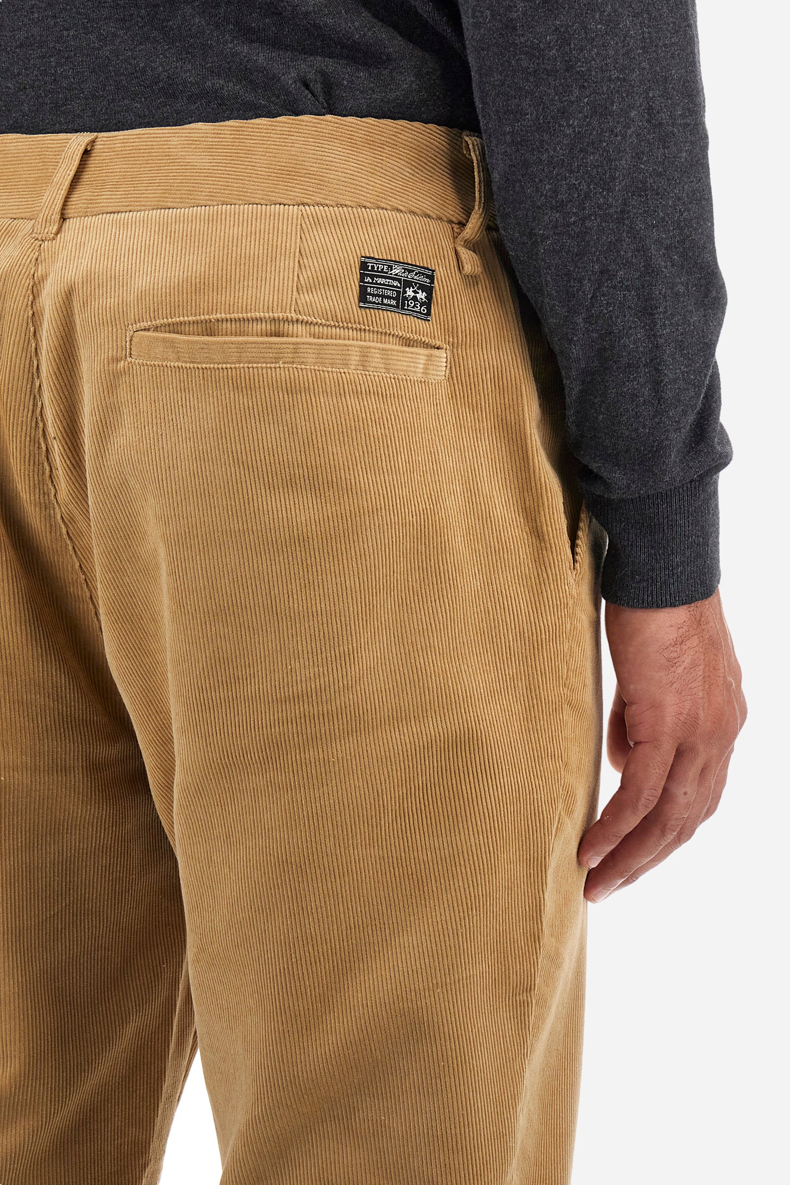 Chino-Hose aus Baumwolle, Regular Fit – Zelino