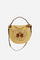 Shoulder bag in natural woven raffia with leather details, openwork texture, flap closure, adjustable strap, and lightweight cotton lining for stylish, versatil - Neutral/Cuoio