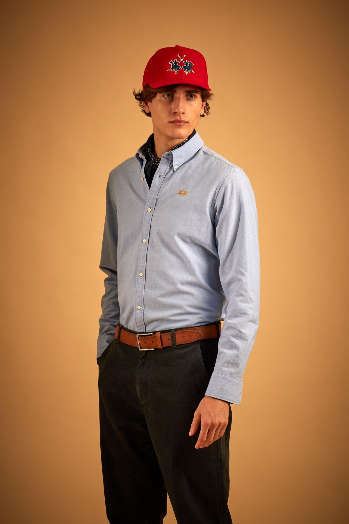 Men's regular fit oxford shirt - Rodolfo