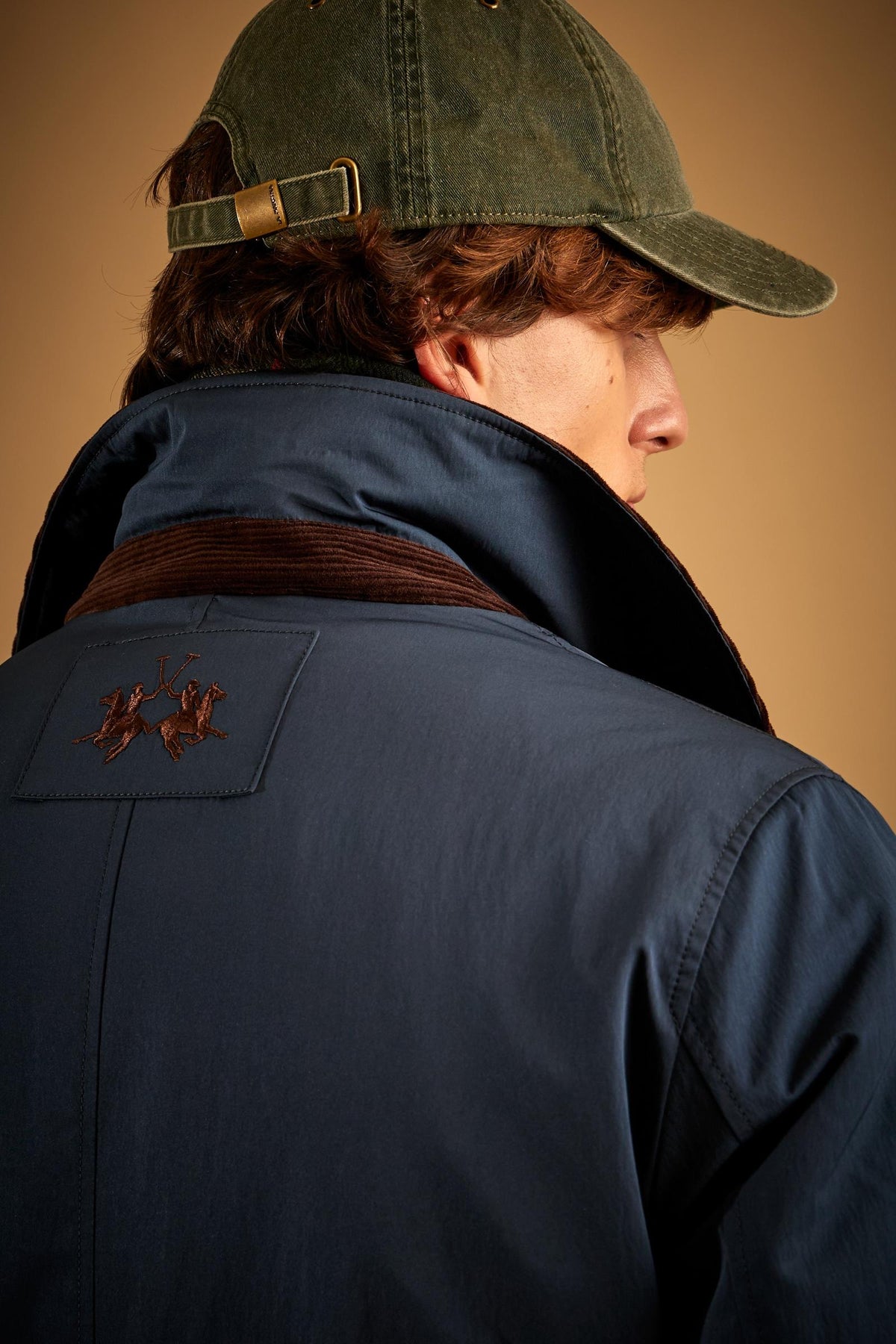 Men's padded coat in Coated Canvas - Dillon