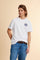 Men’s cotton jersey T-shirt with regular fit and iconic team logo embroidered on the chest. - Optic White                                                                                                                                                                                                                                                                                                                                                                                                                       