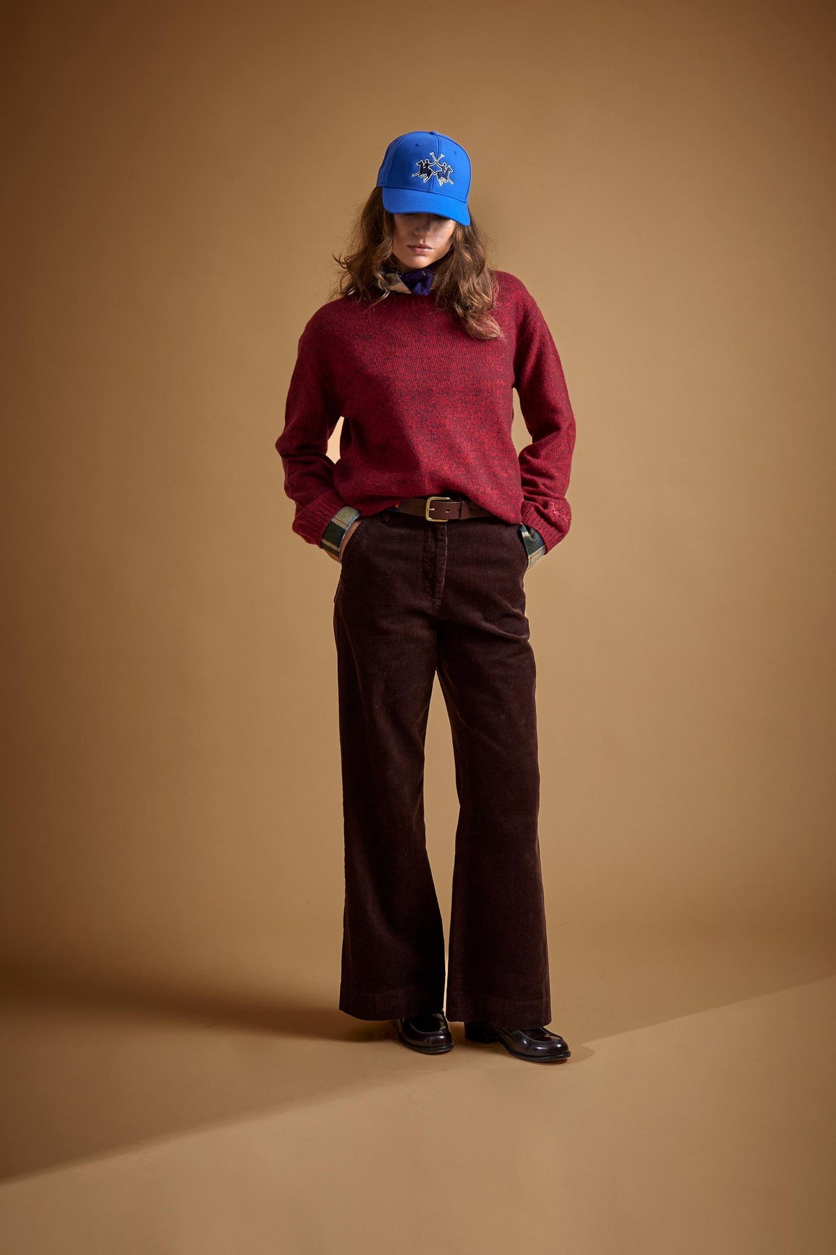 Damenhose aus geripptem Baumwollcord – Exaltacion