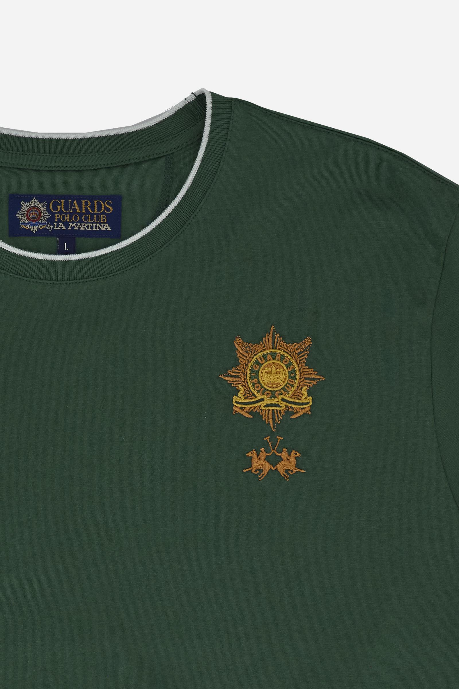 Men’s jersey T-shirt with Guards print – Caledonio