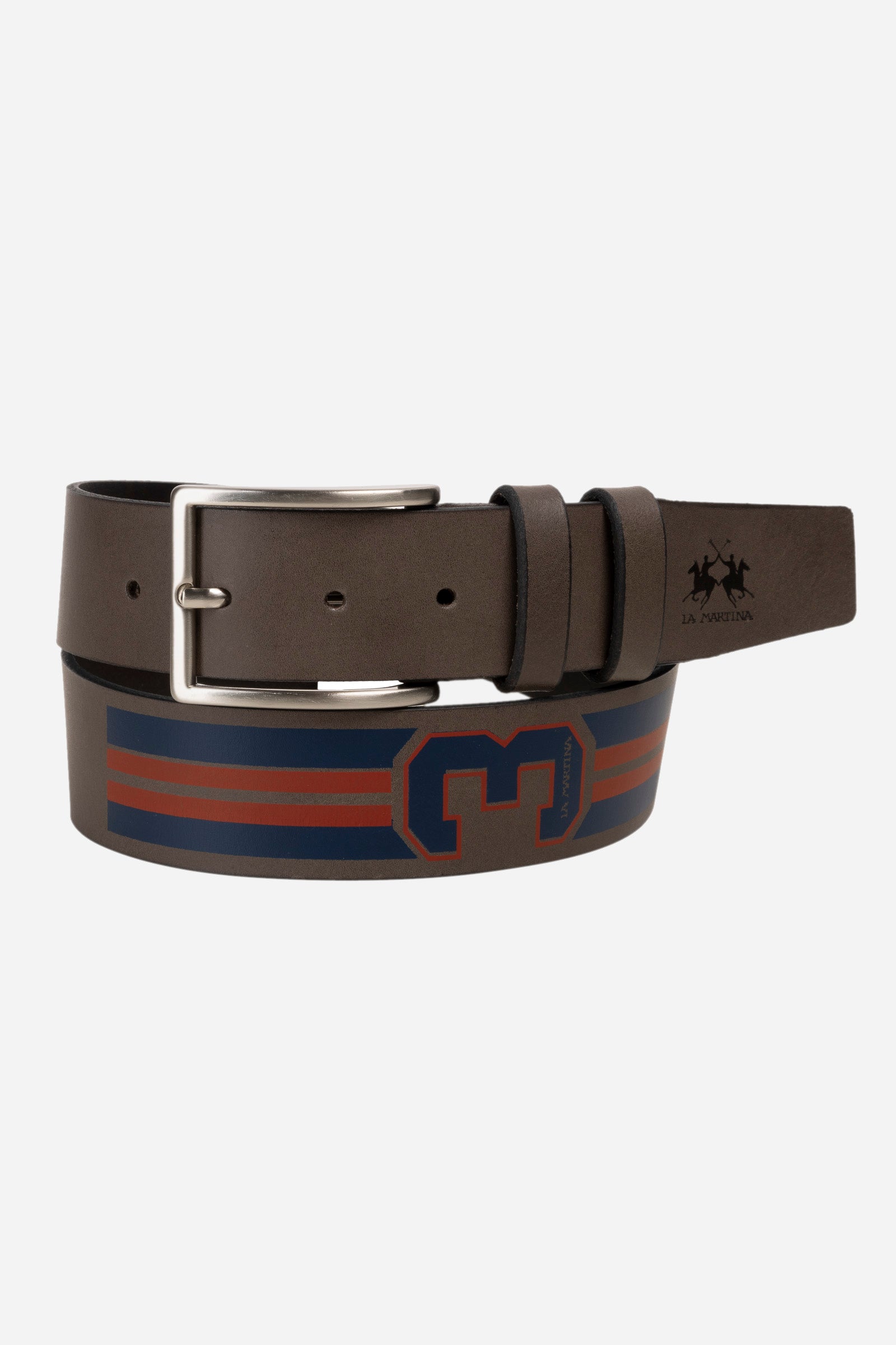 Men's leather belt