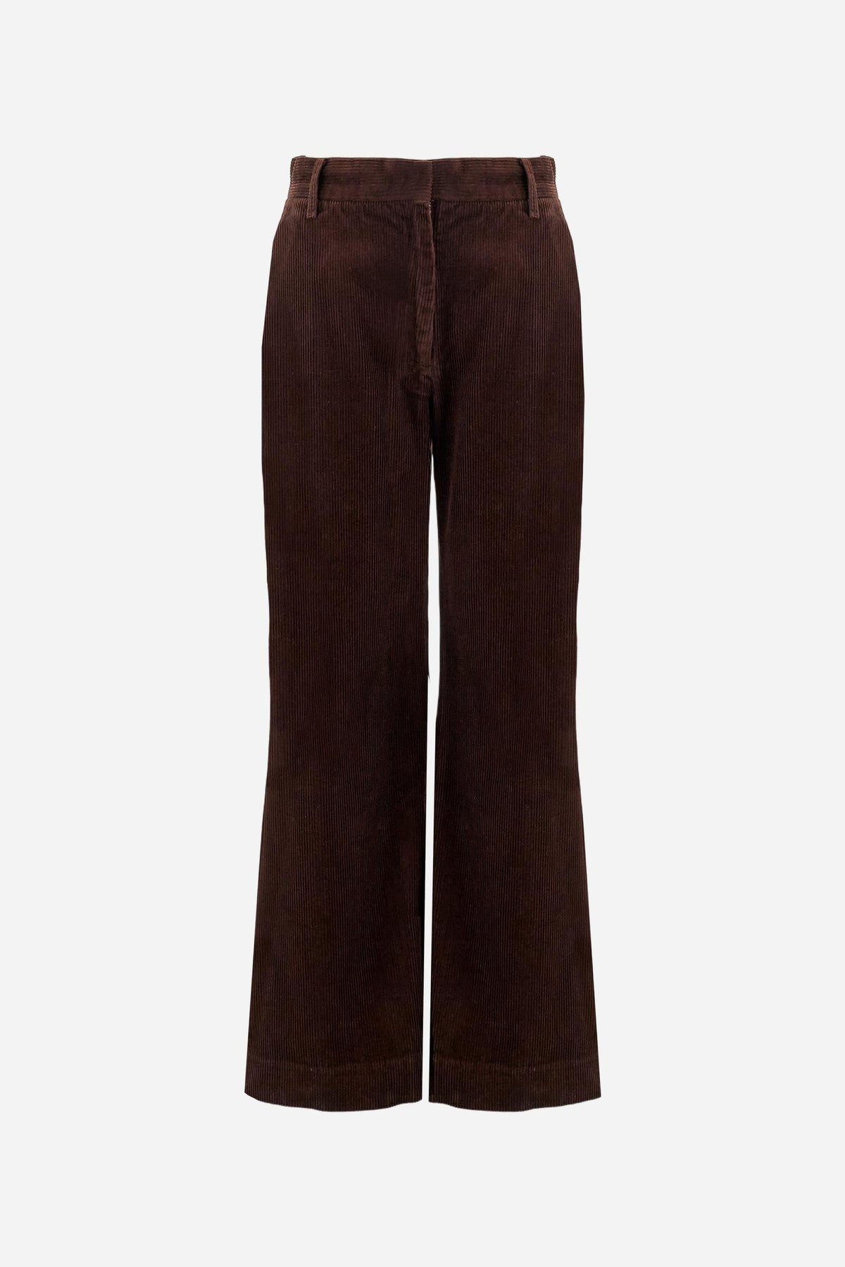 Pantalone donna in velluto di cotone a coste - Exaltacion