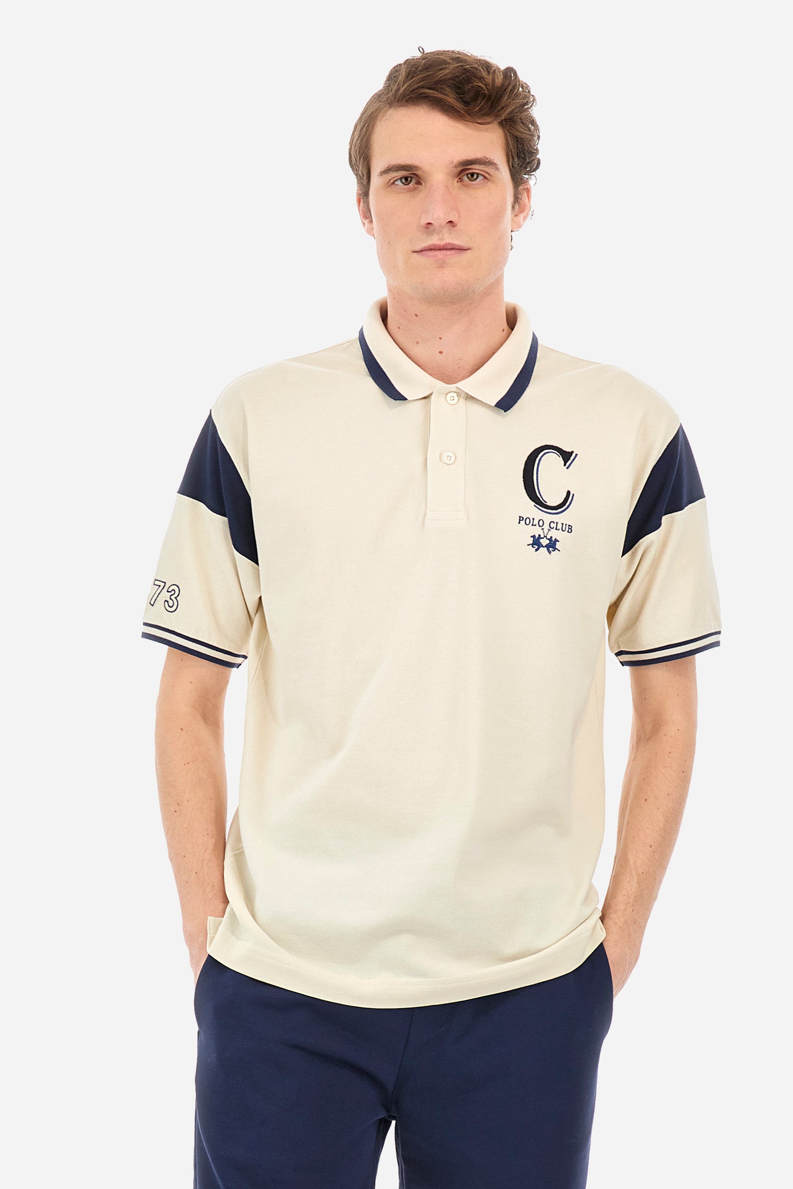 Men's regular fit polo shirt - Yijun