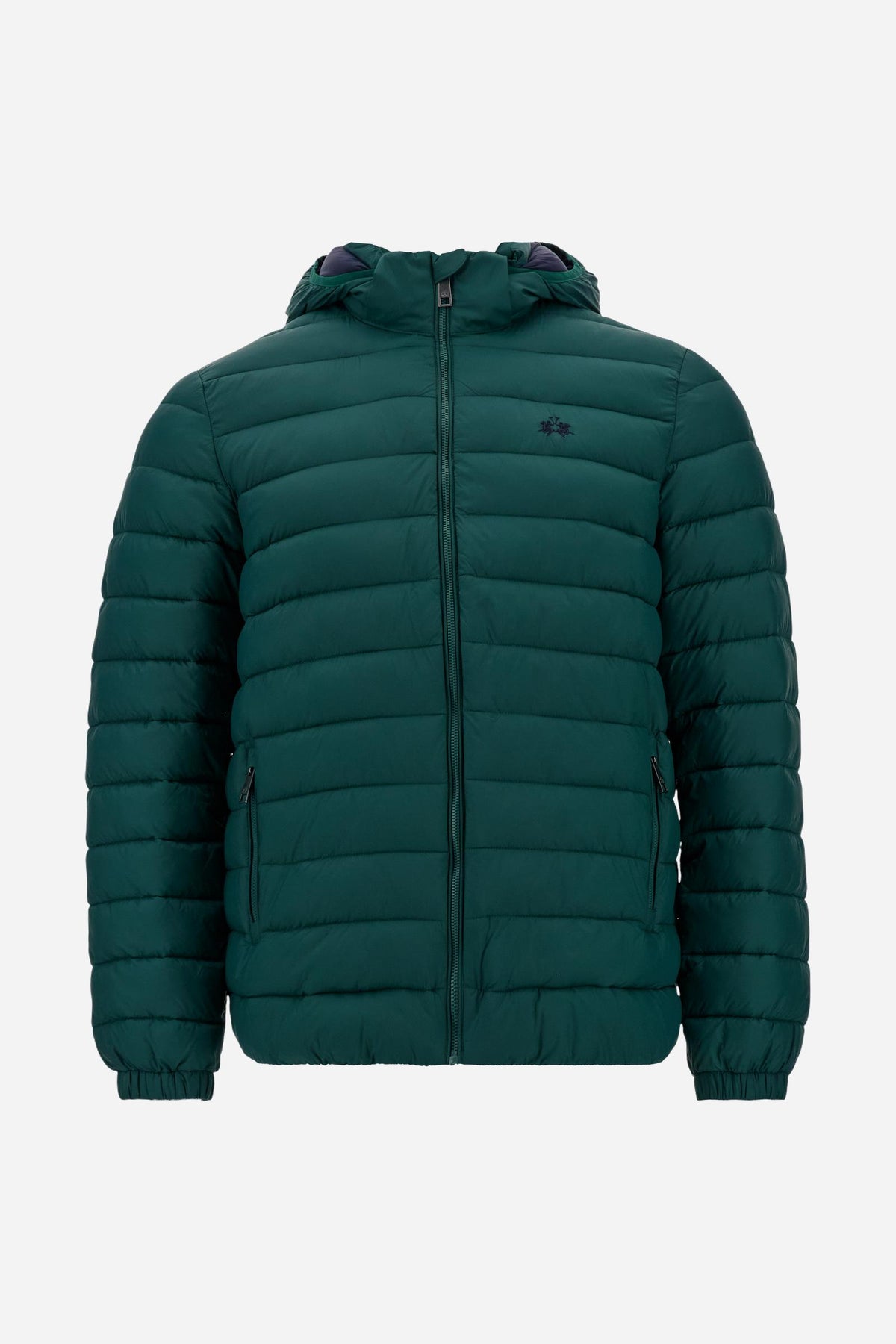 Men's nylon hooded down jacket - Delgado