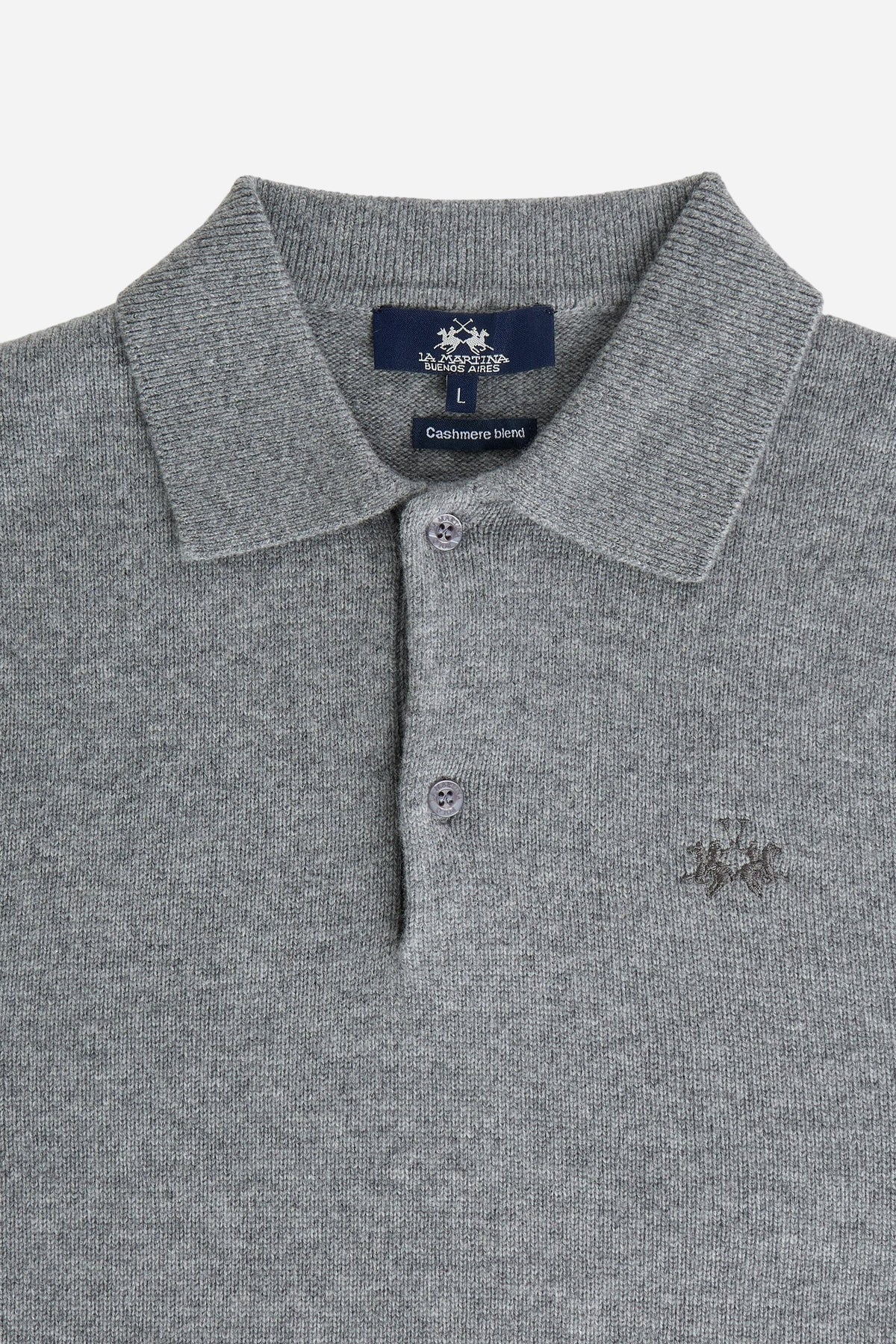 Polo uomo in maglia cotone e lana - Euridice