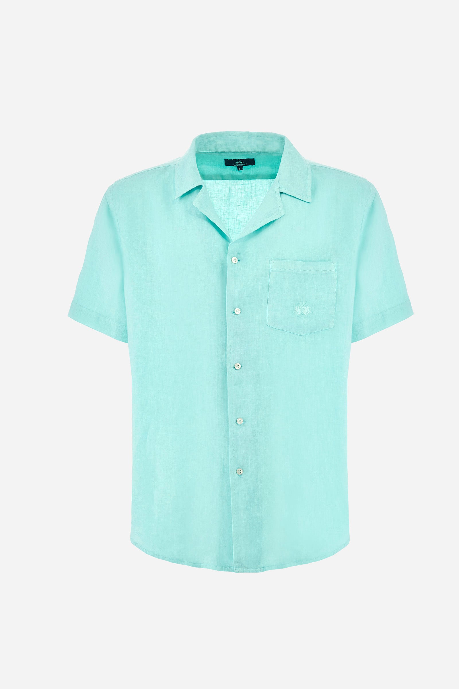 Short-sleeved linen shirt - Varoun