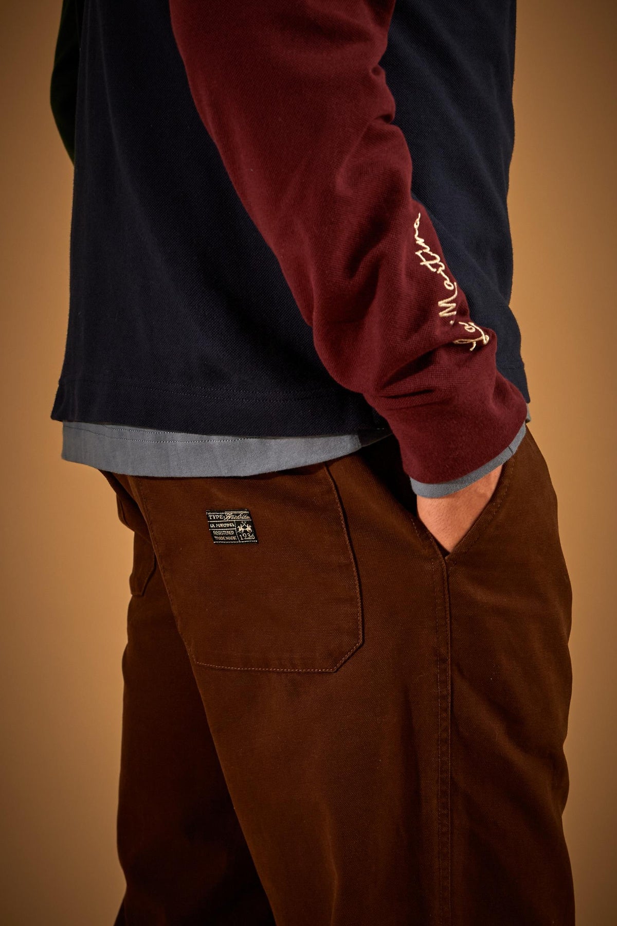 Herren-Canvas-Workerhose aus Baumwolle – Elvio